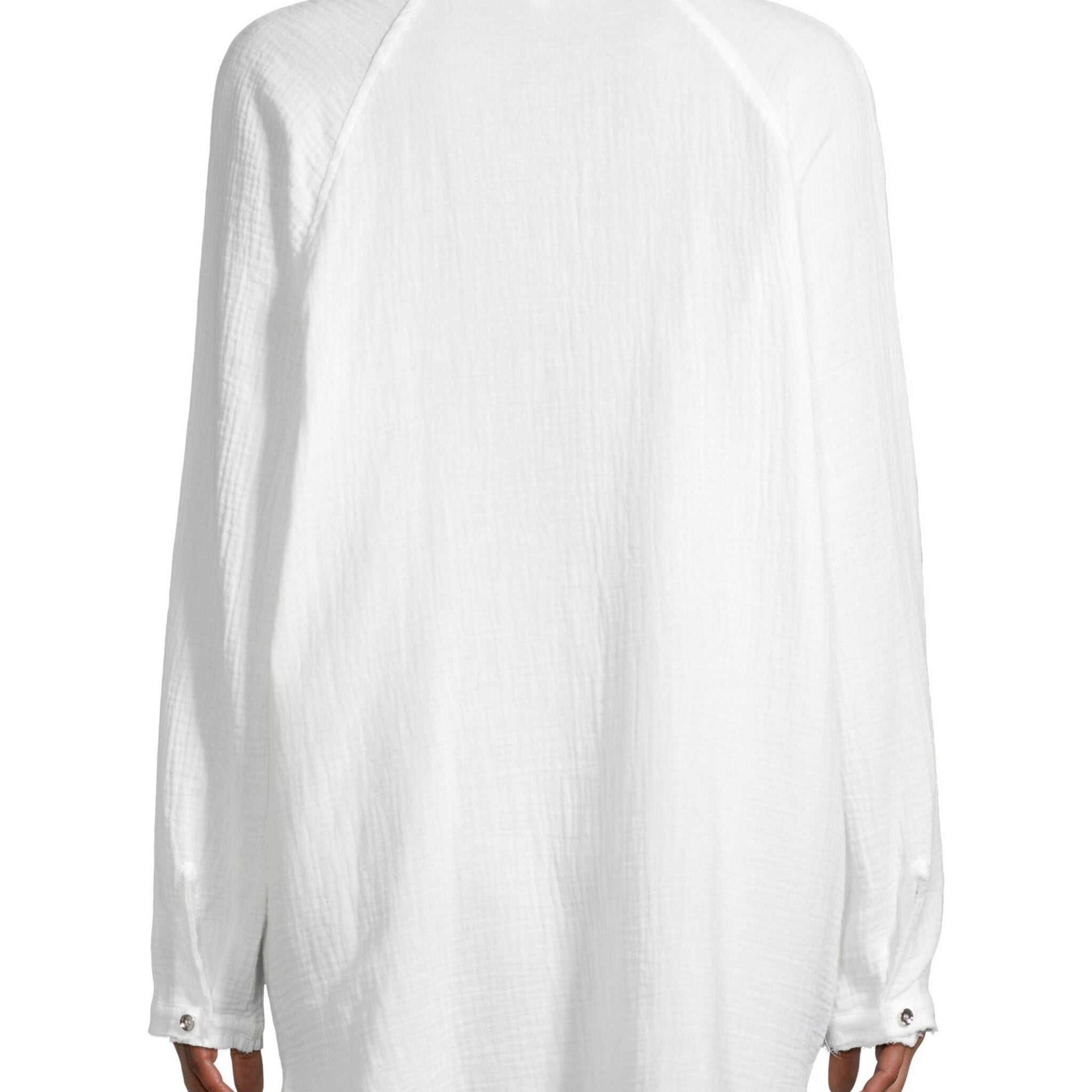 Saks Fifth Avenue Women Cotton Button Down Top