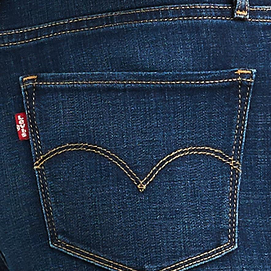 Levis Women 724 Straight Leg Cropped Jeans
