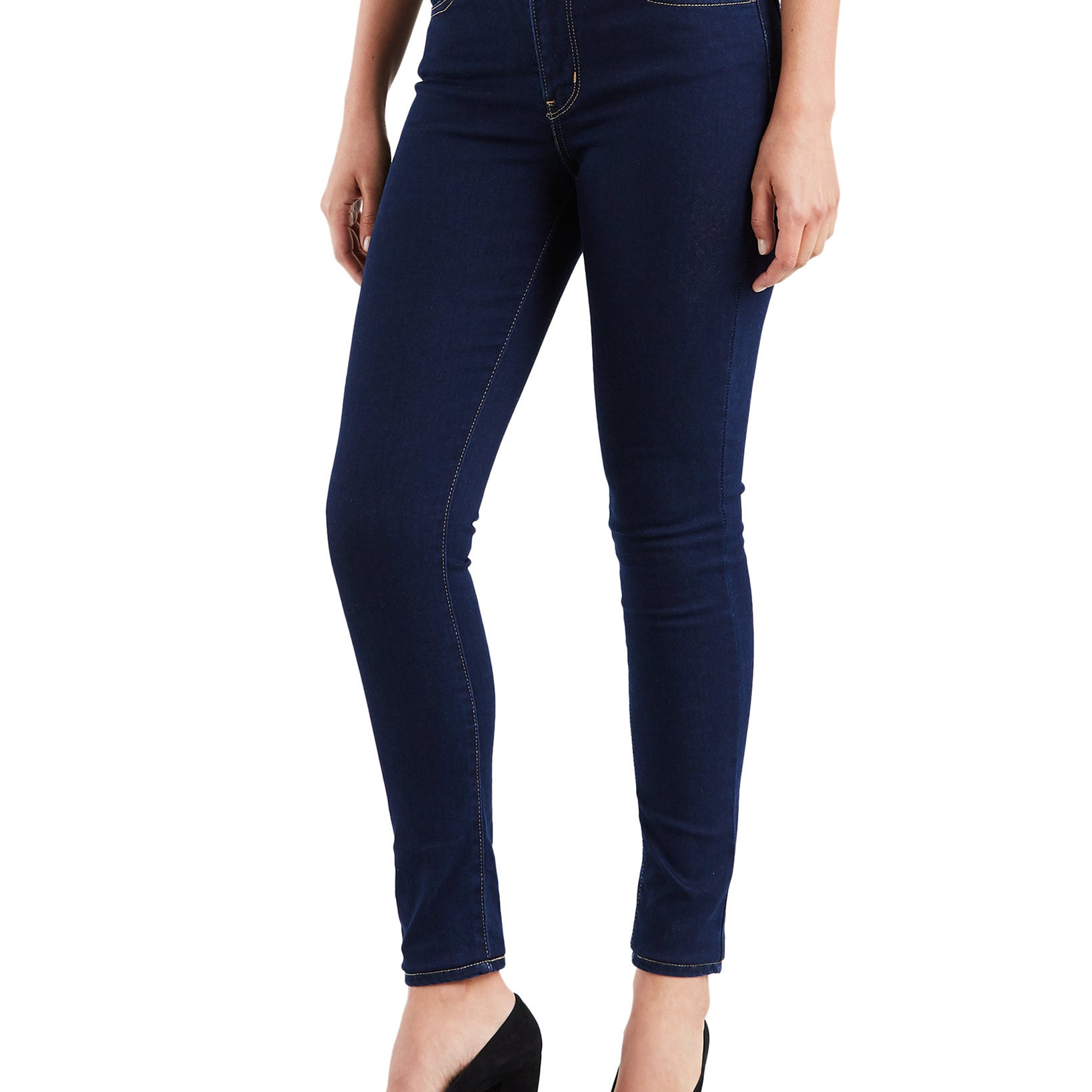 Levis Women 721 High Rise Skinny Jeans Cast Shadows