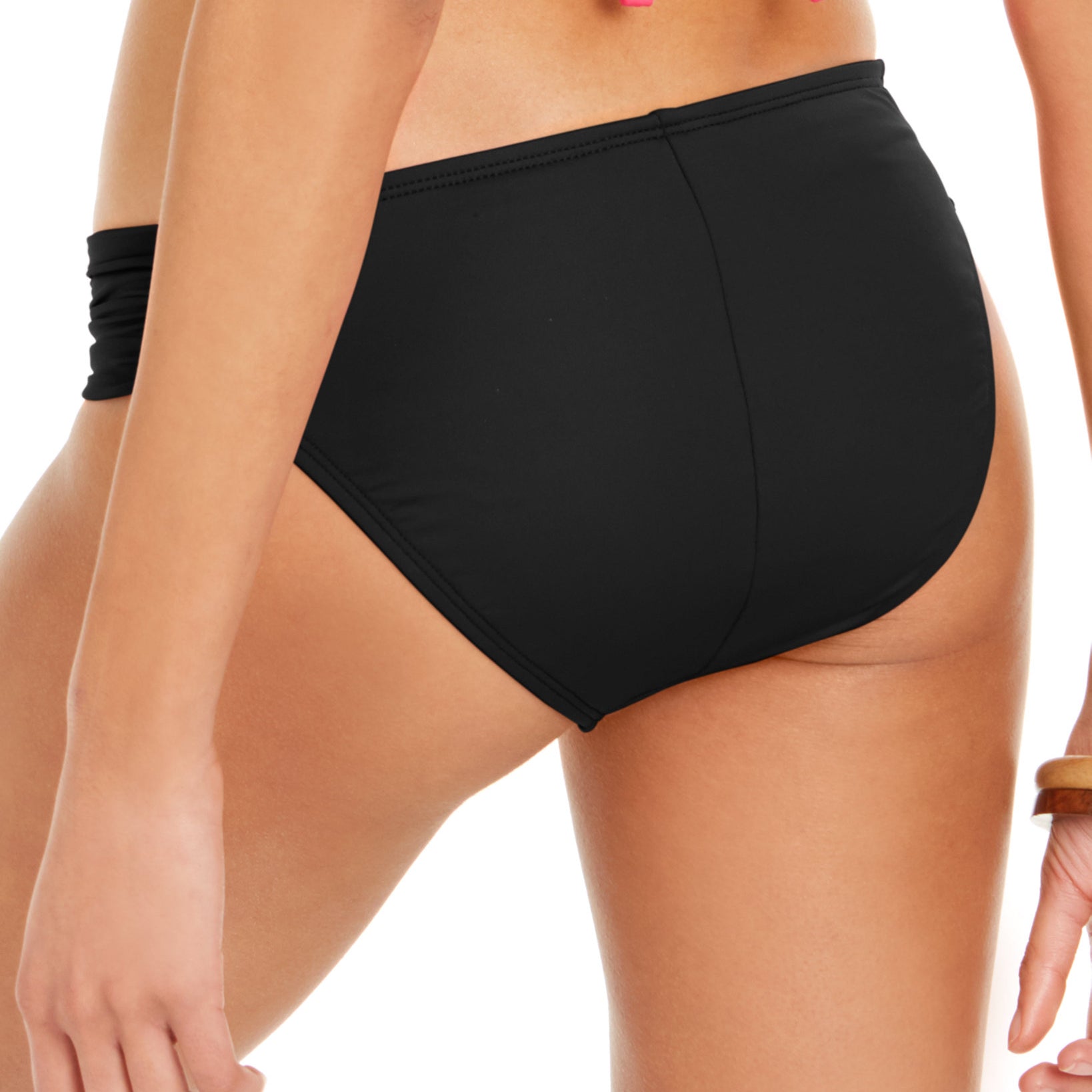 La Blanca Women Island Goddess Ruched Side Hipster Bikini Bottoms