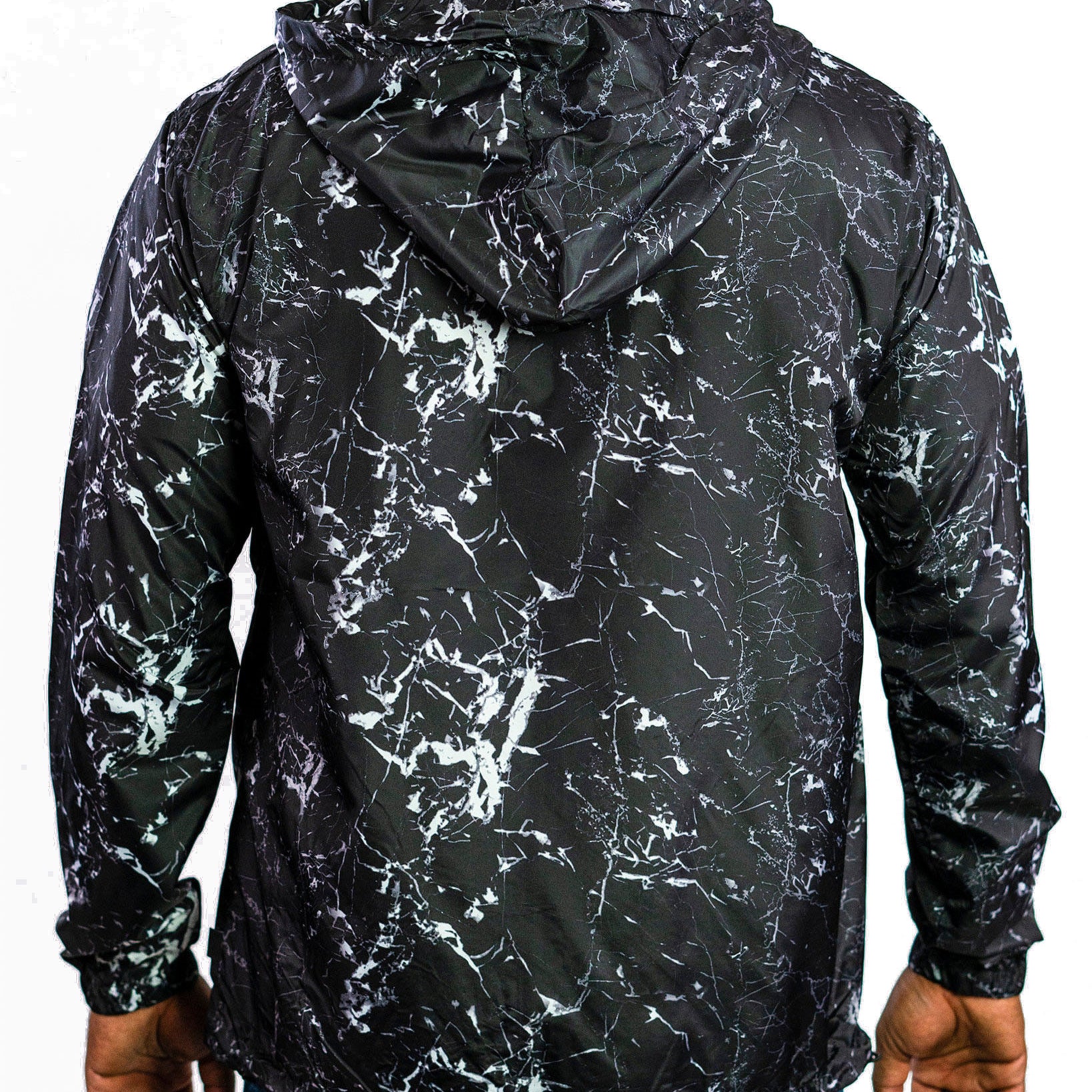 BEAUTIFUL GIANT Men Hooded Lightweight Windbreaker