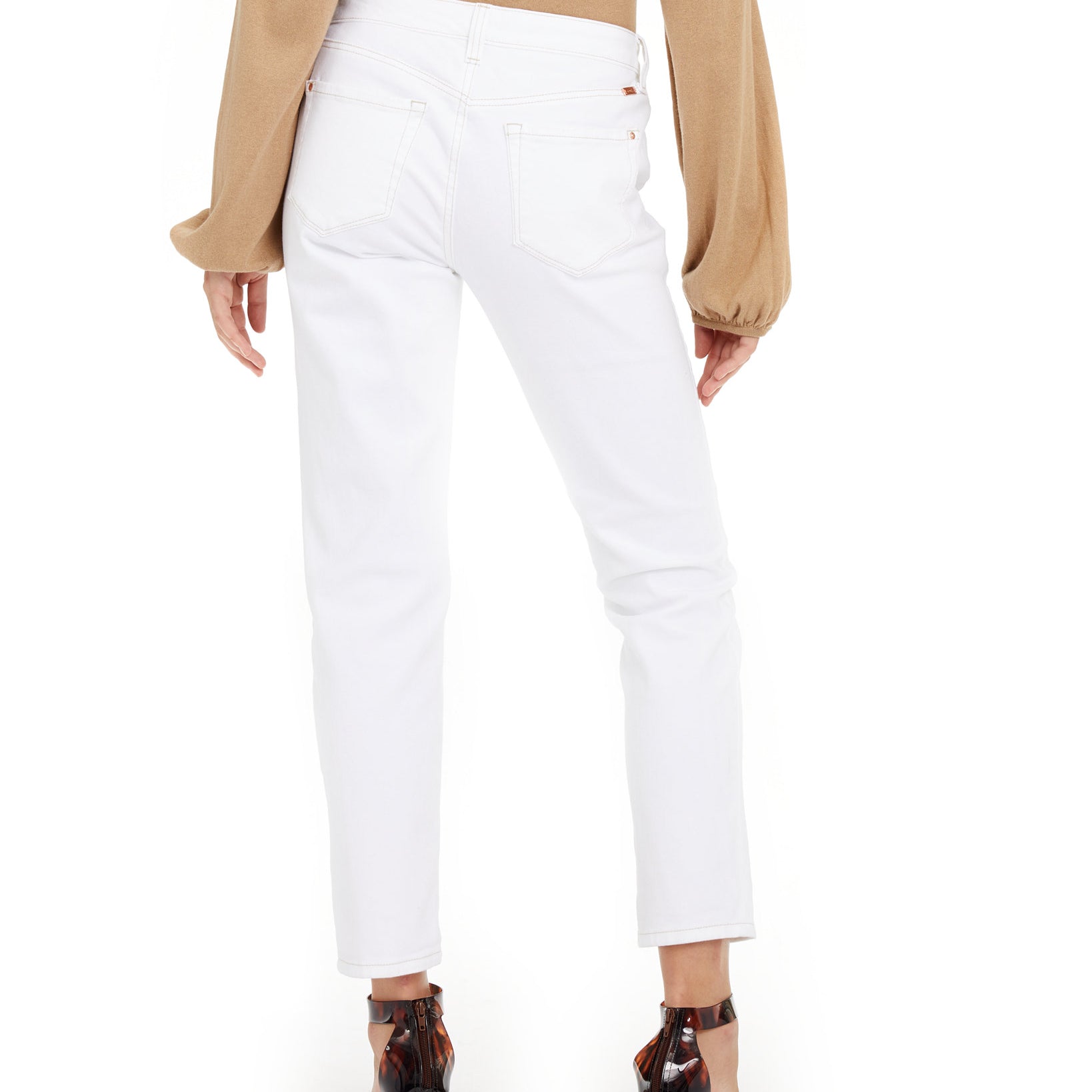 INC International Concepts Women Mid Rise Boyfriend Jean