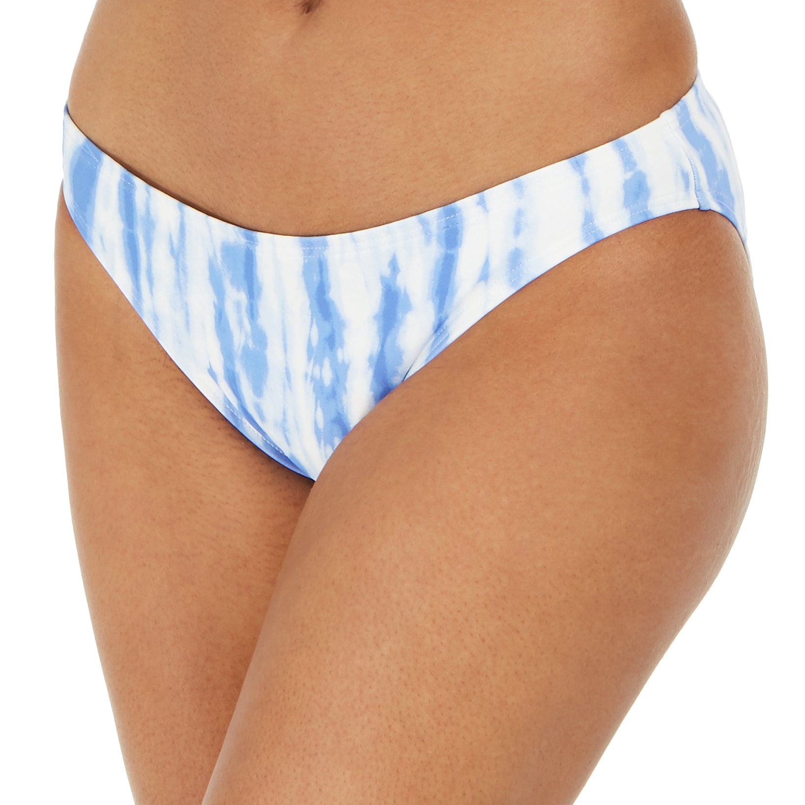 MICHAEL Michael Kors Women Tie Dye Classic Bikini Bottoms Crew Blue