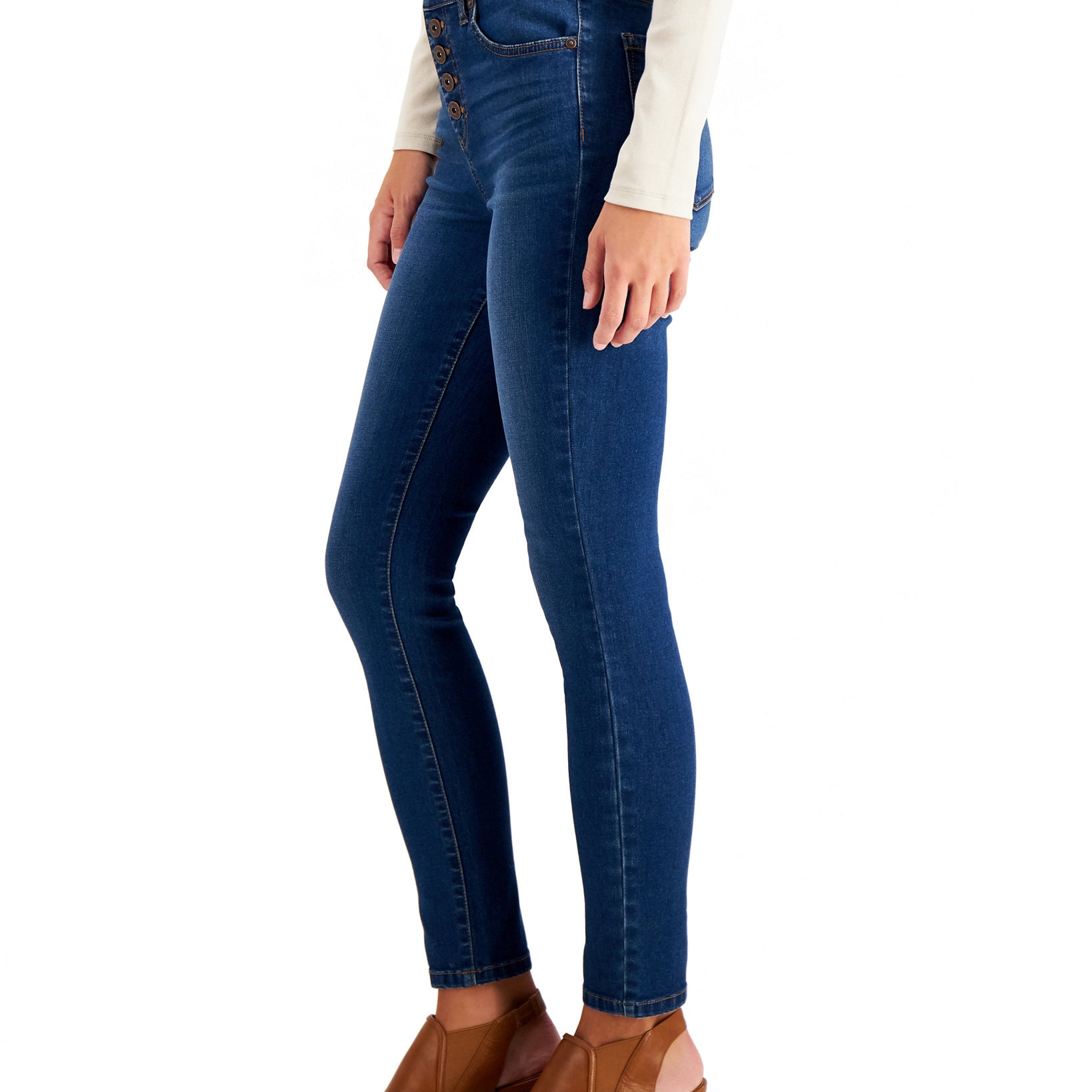 Style & Co Women Curvy Fit Skinny Jeans