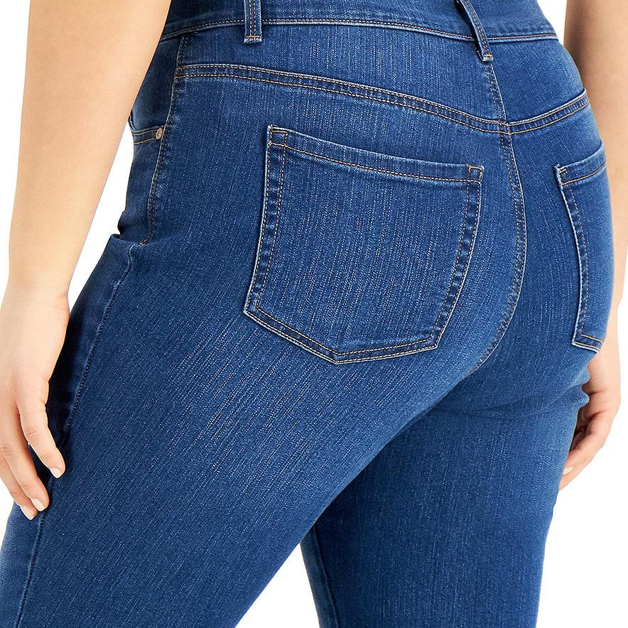 Style & Co Women Petite Short Length Straight Leg Jeans