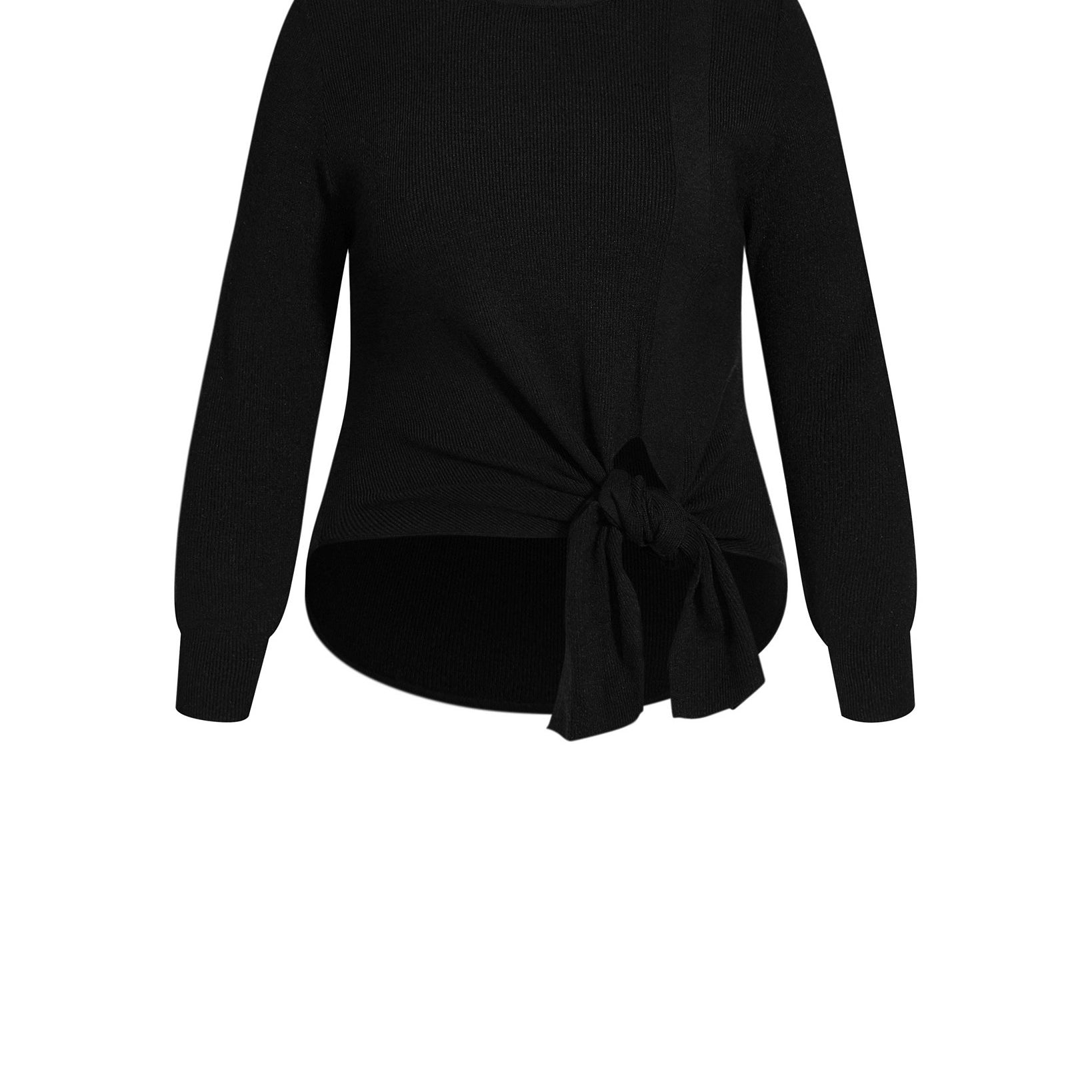 City Chic Women Plus Womens Trendy Royal Sweater