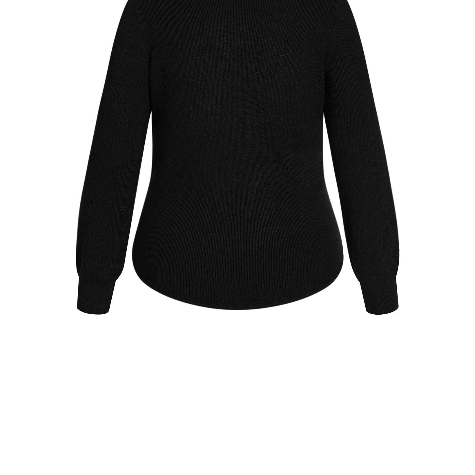 City Chic Women Plus Womens Trendy Royal Sweater