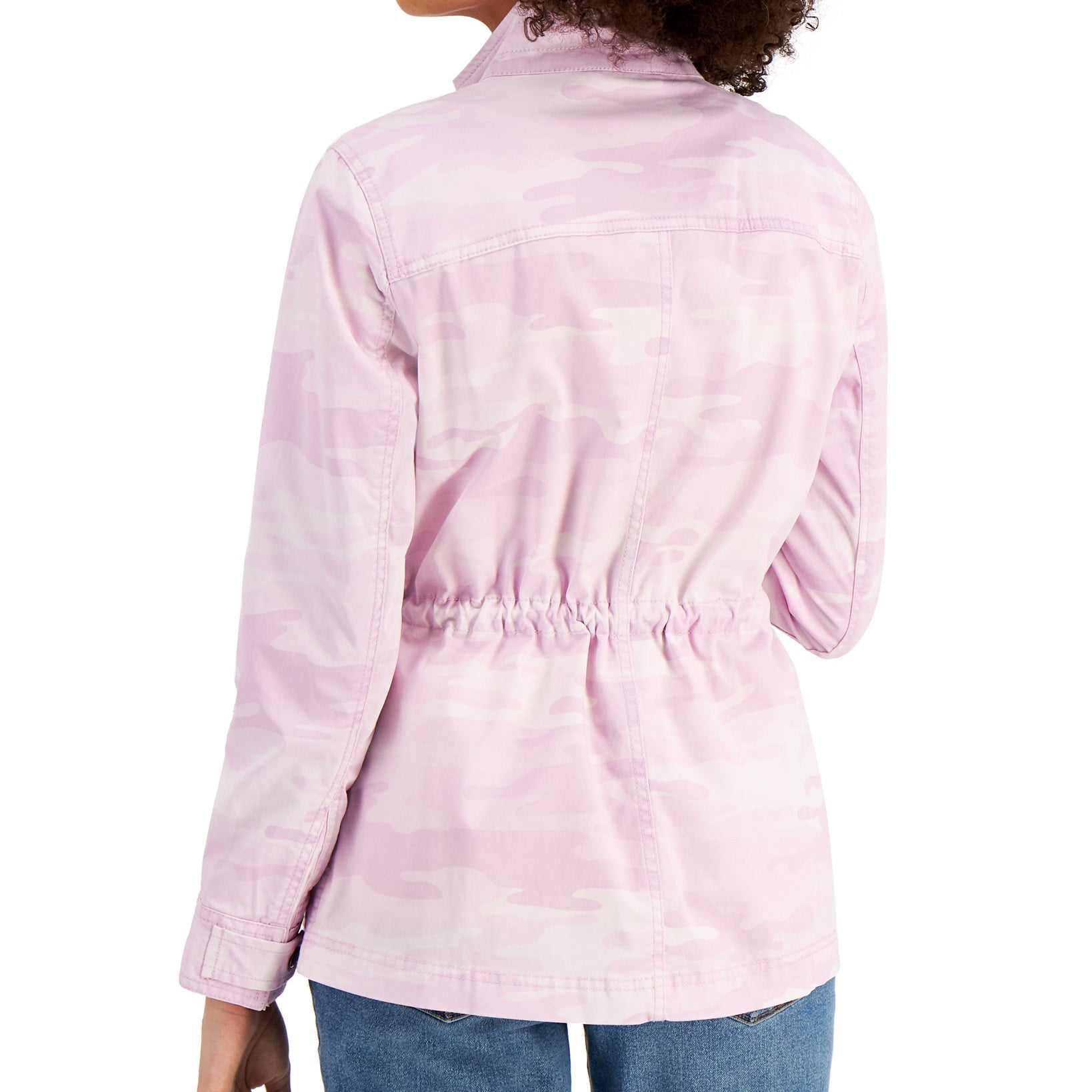 Style & Co Women Camouflage Utility Jacket