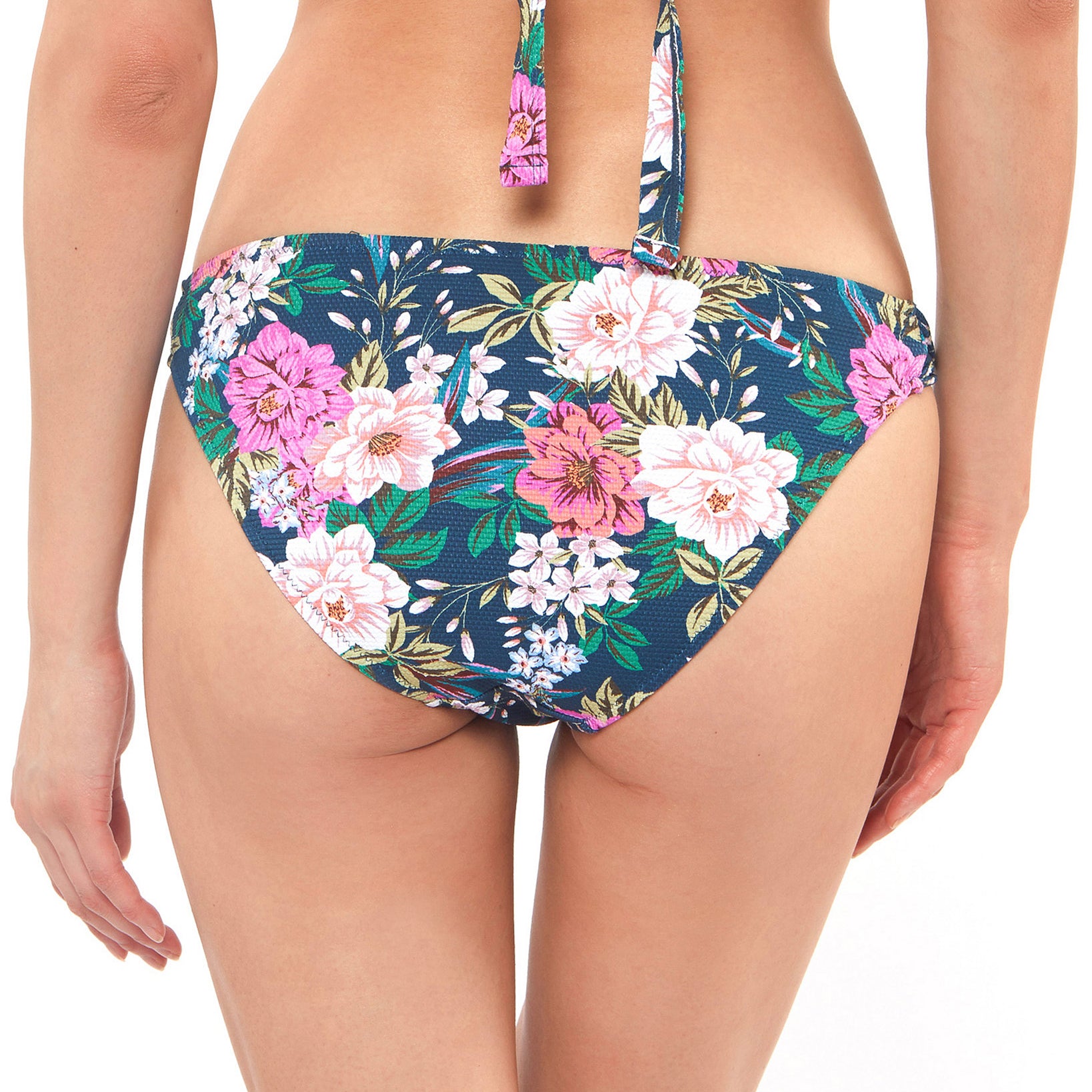 Jessica Simpson Women Gardenia Paradise Twisted Tab Hipster Bikini Bottom