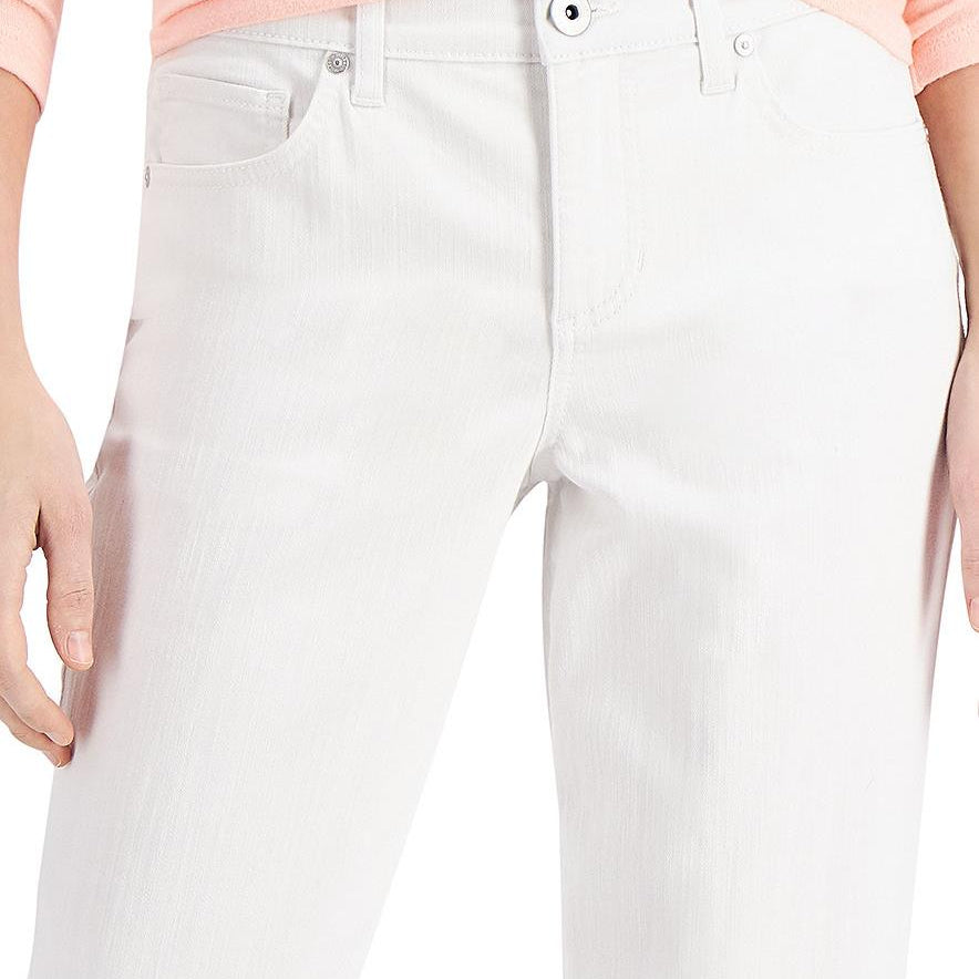 Style & Co Women Dip Dyed Curvy Fit Capri Jeans