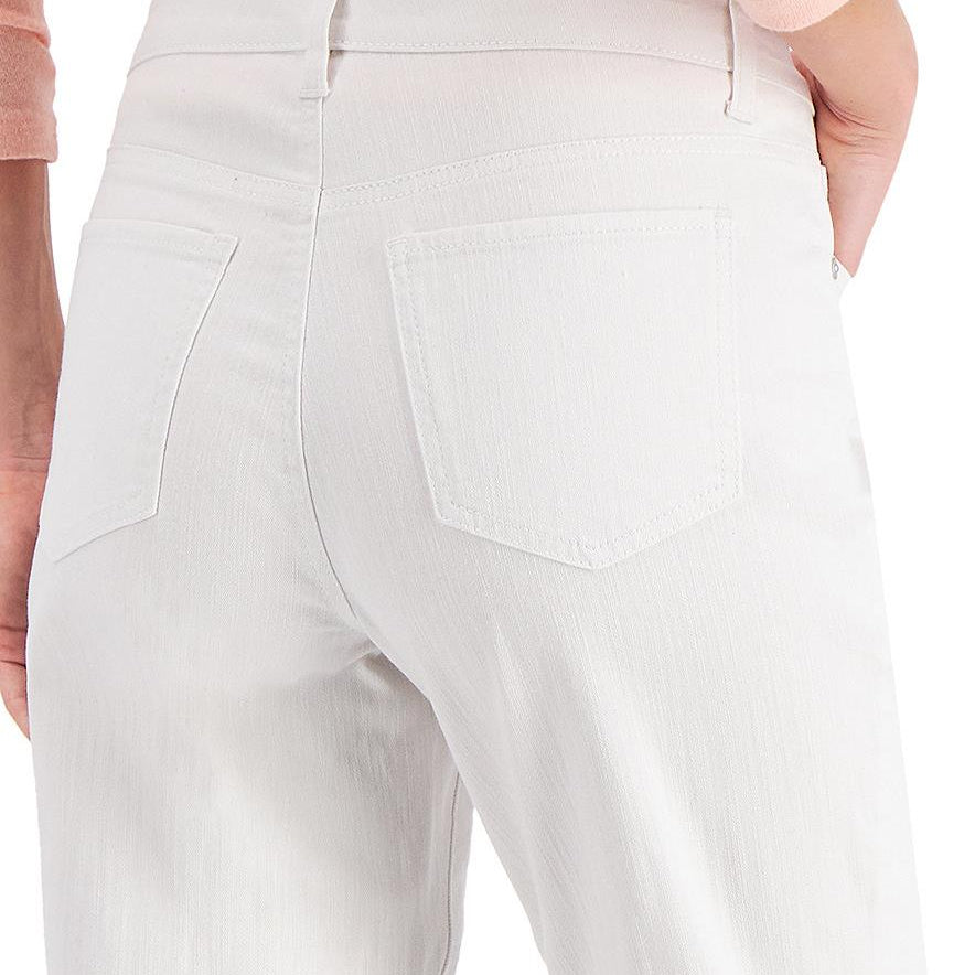 Style & Co Women Dip Dyed Curvy Fit Capri Jeans