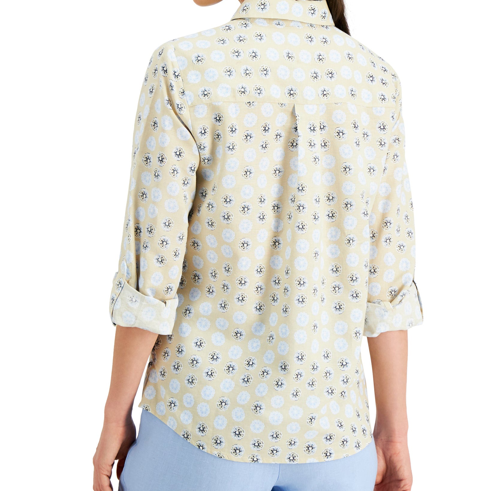 Charter Club Women Printed Shirt