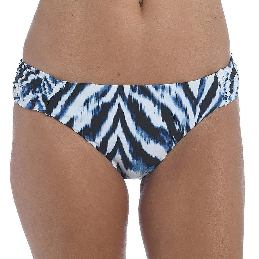 La Blanca Women Reversible Side Shirred Hipster Bottom Indigo