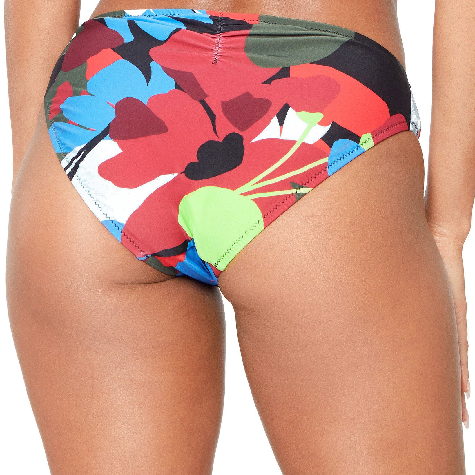Bar III Women Shirred Side Hipster Bikini Bottoms