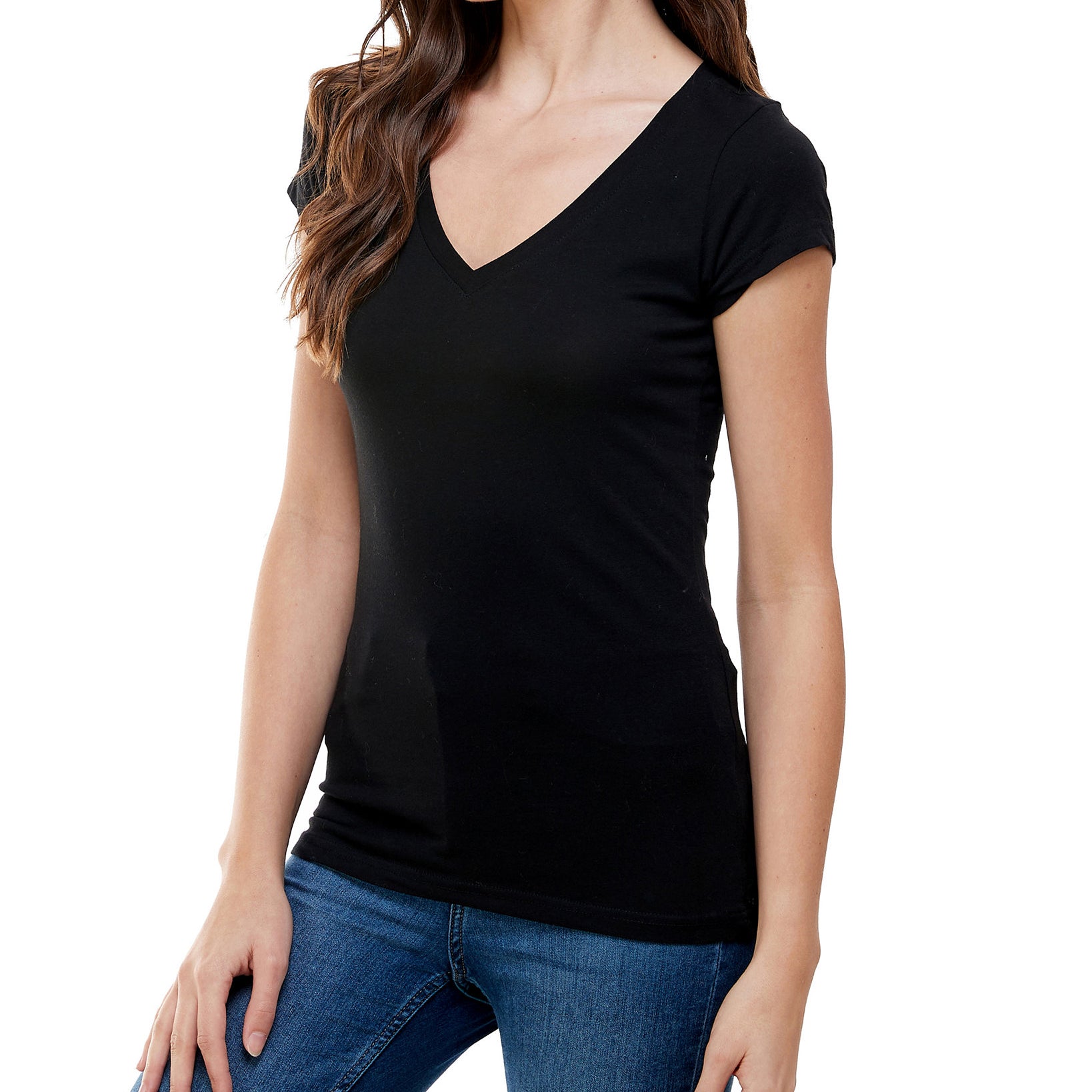 Aveto Women V Neck T Shirt