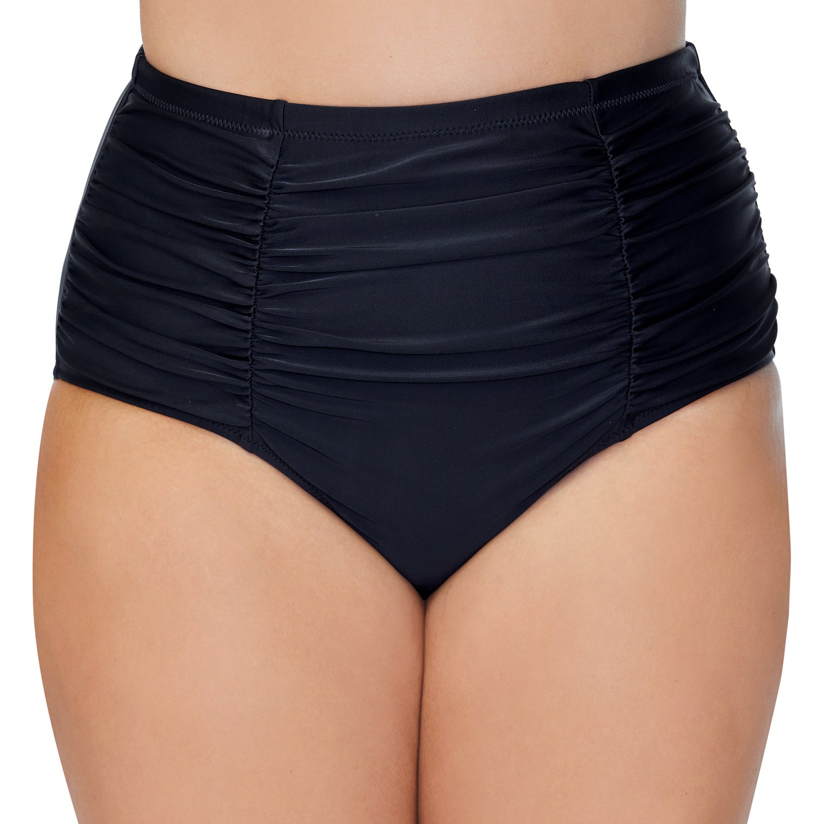 Raisins Curve Women Plus Trendy Costa Bikini Bottoms Black