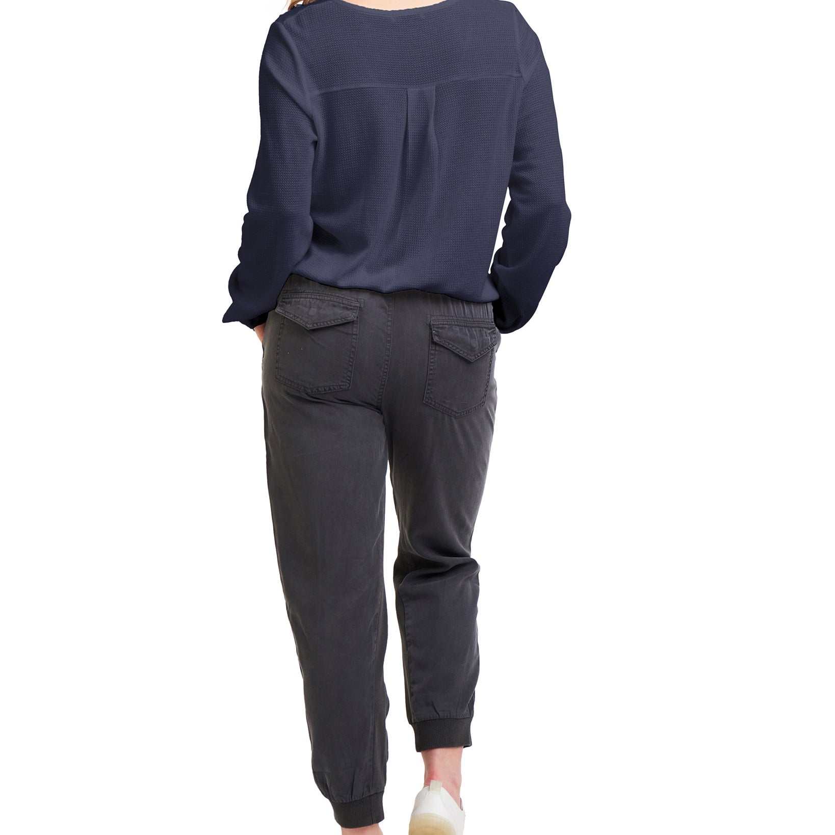 Black Tape Women Faux Wrap Top