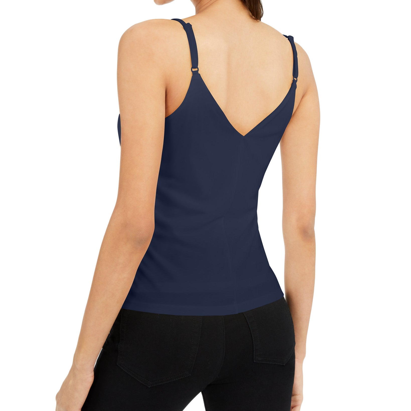 INC International Concepts Women Twisted Tie Front Tank Top