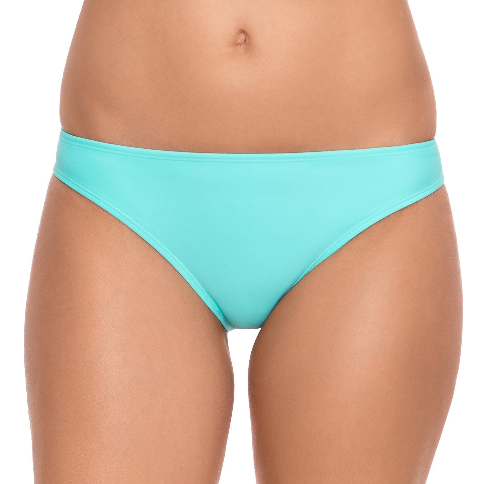 Salt + Cove Women Hipster Bikini Bottoms Aqua Sea