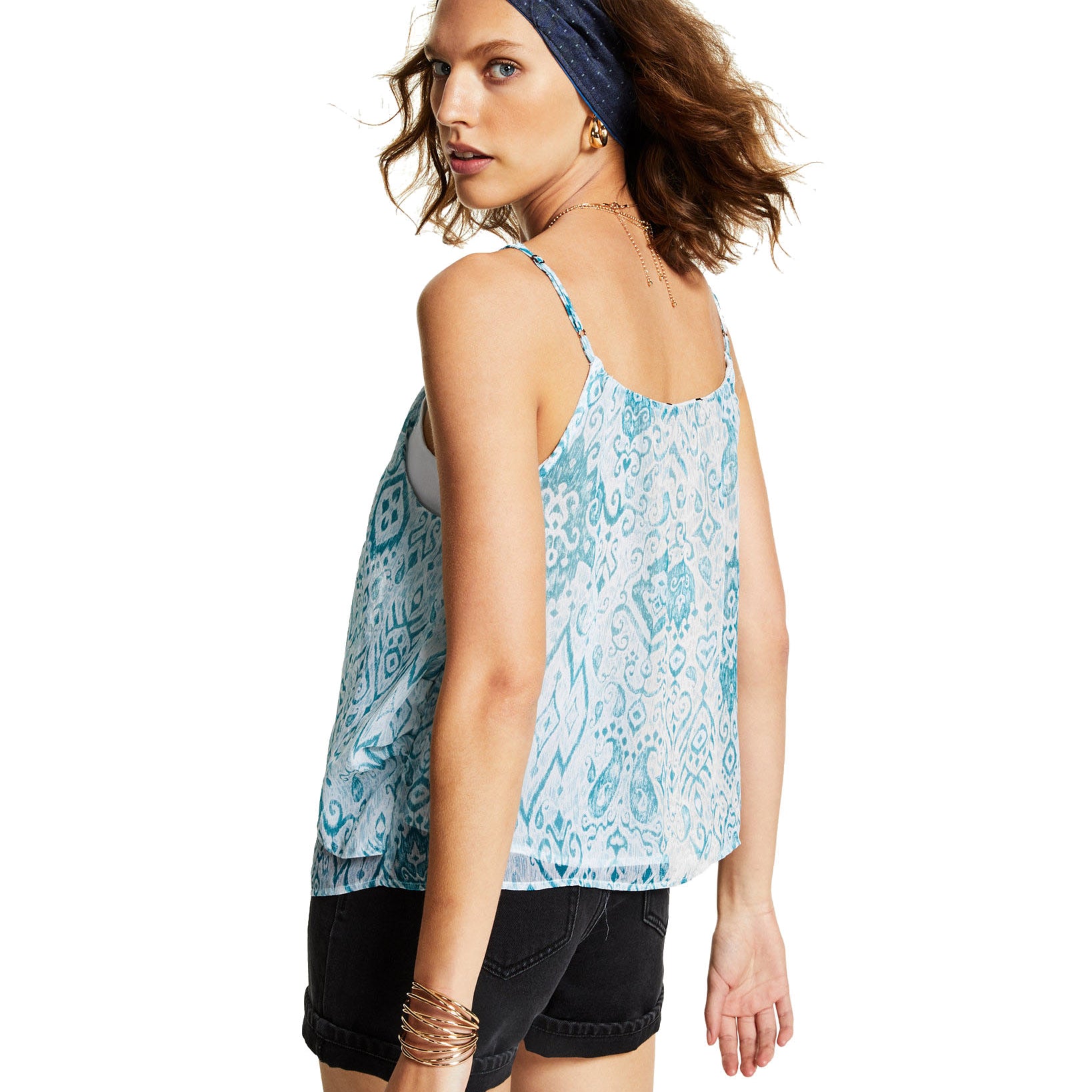 INC International Concepts Women Luxe Flutter Camisole