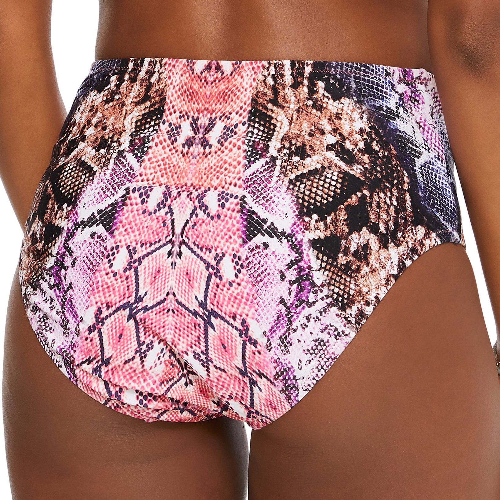 Bar III Women Mixed Messages High Rise Bikini Bottoms