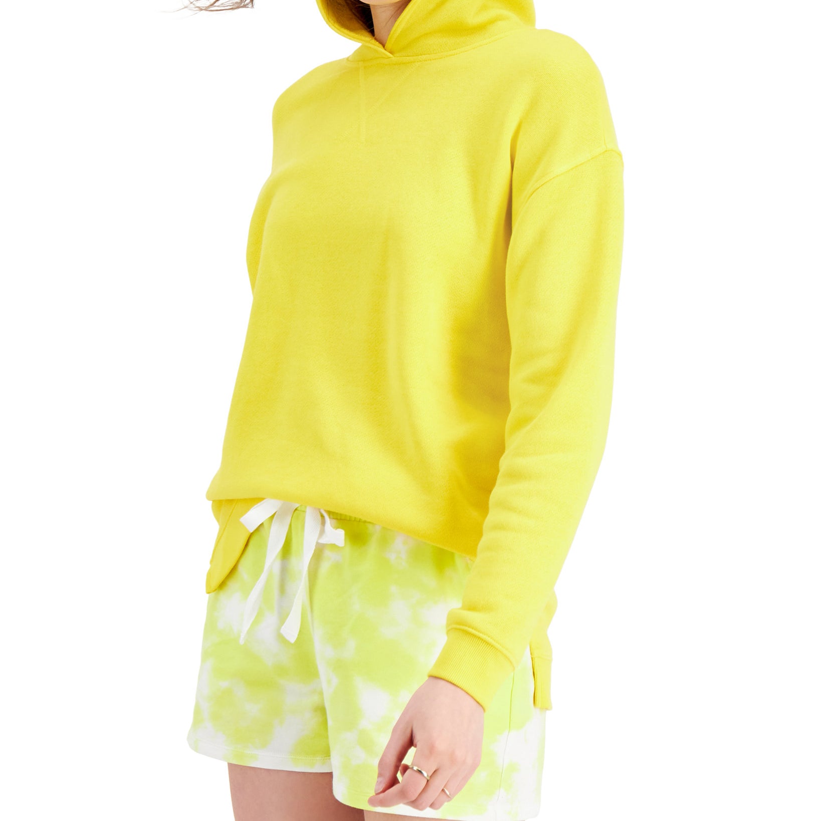 Style & Co Women Hoodie Sweatshirt Daisy Daze
