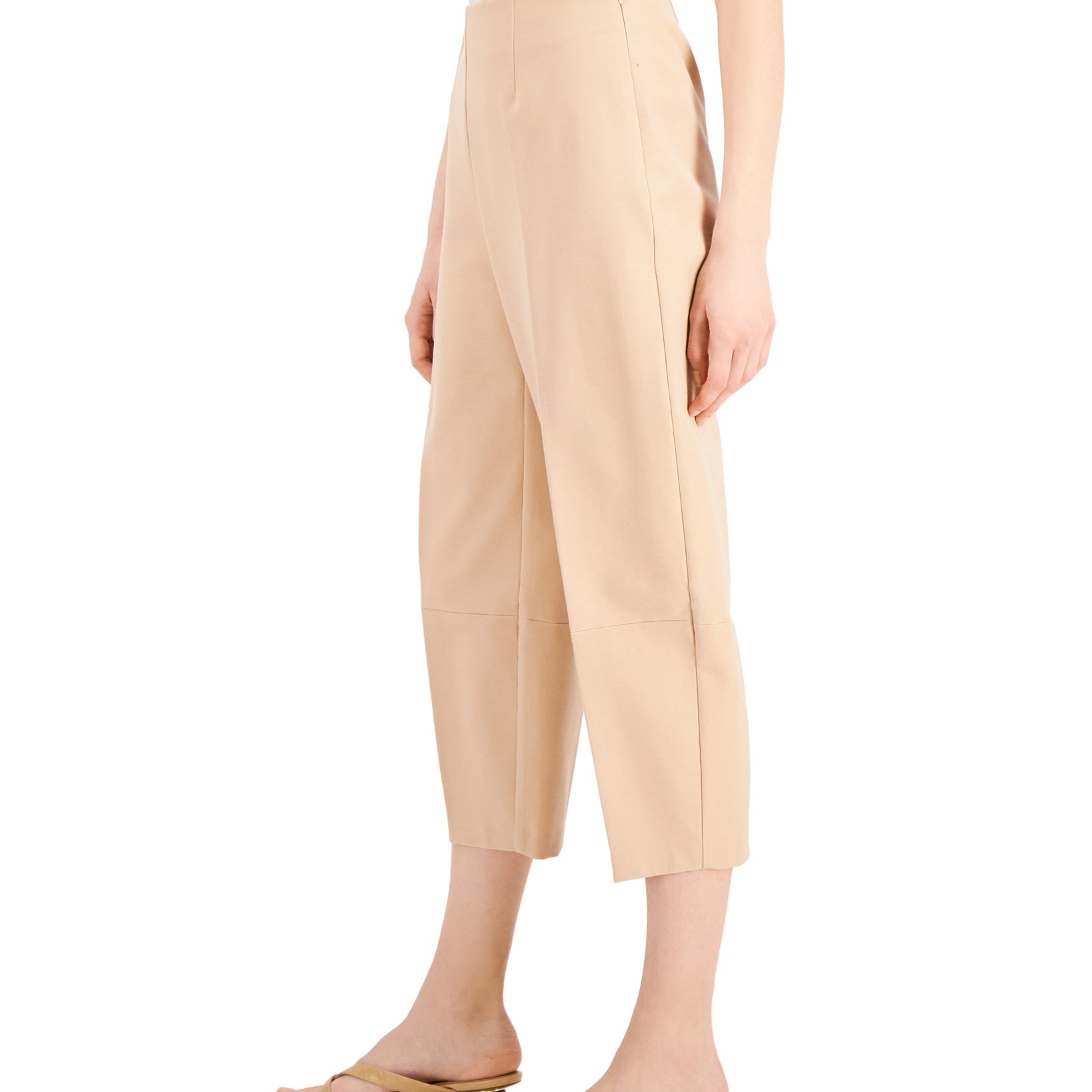 Alfani Women Petite Cropped Straight Leg Pants