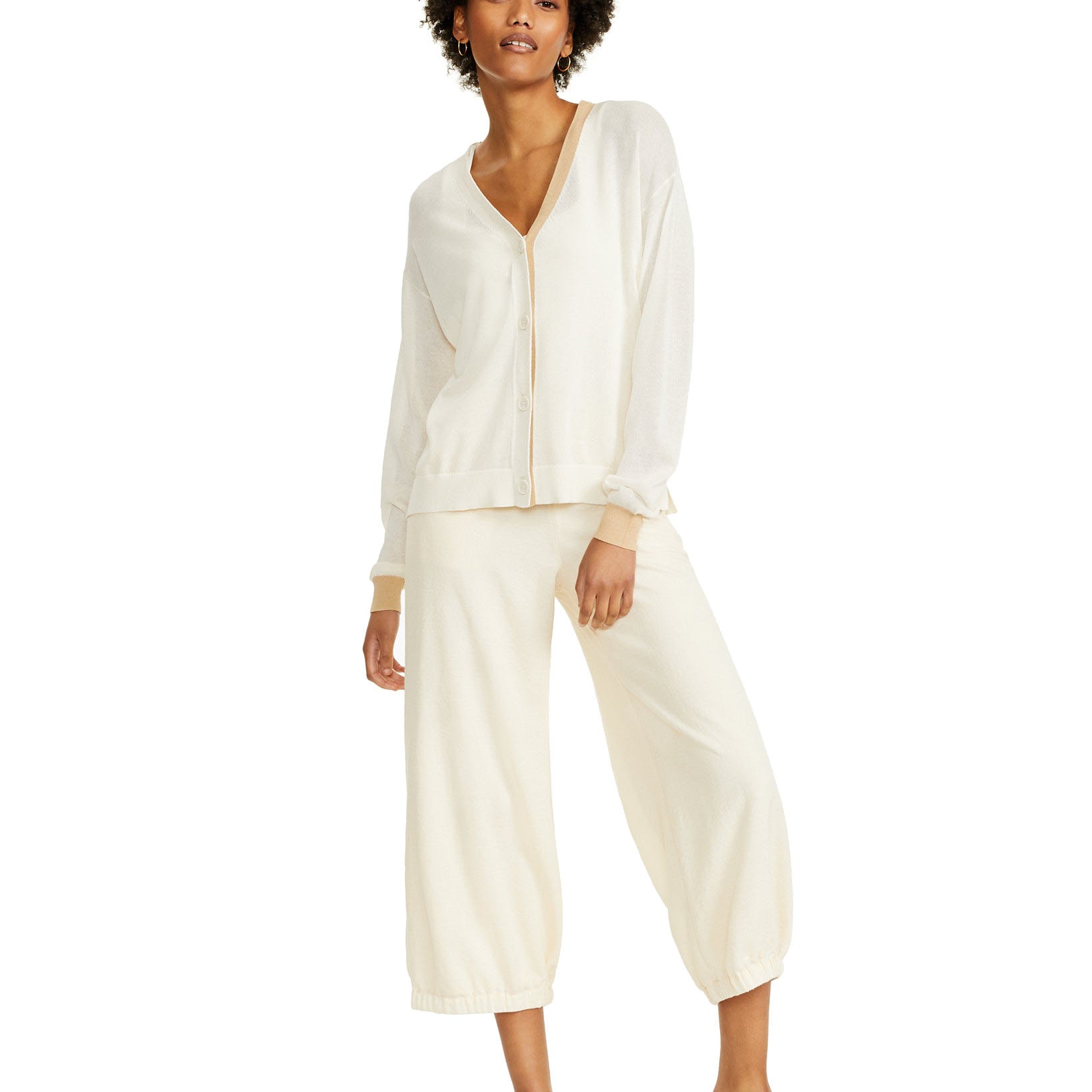 Alfani Women Colorblocked Button Cardigan