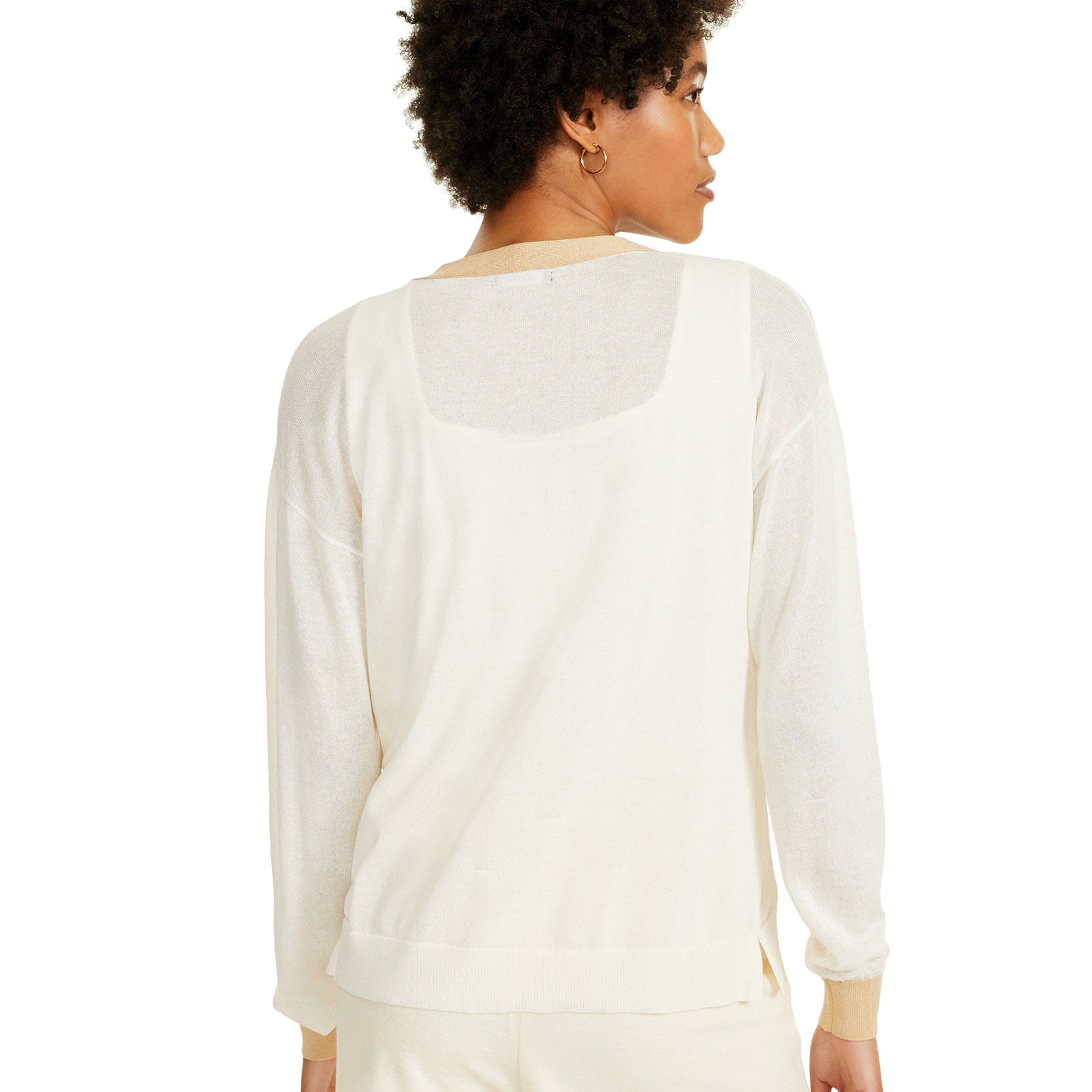 Alfani Women Colorblocked Button Cardigan