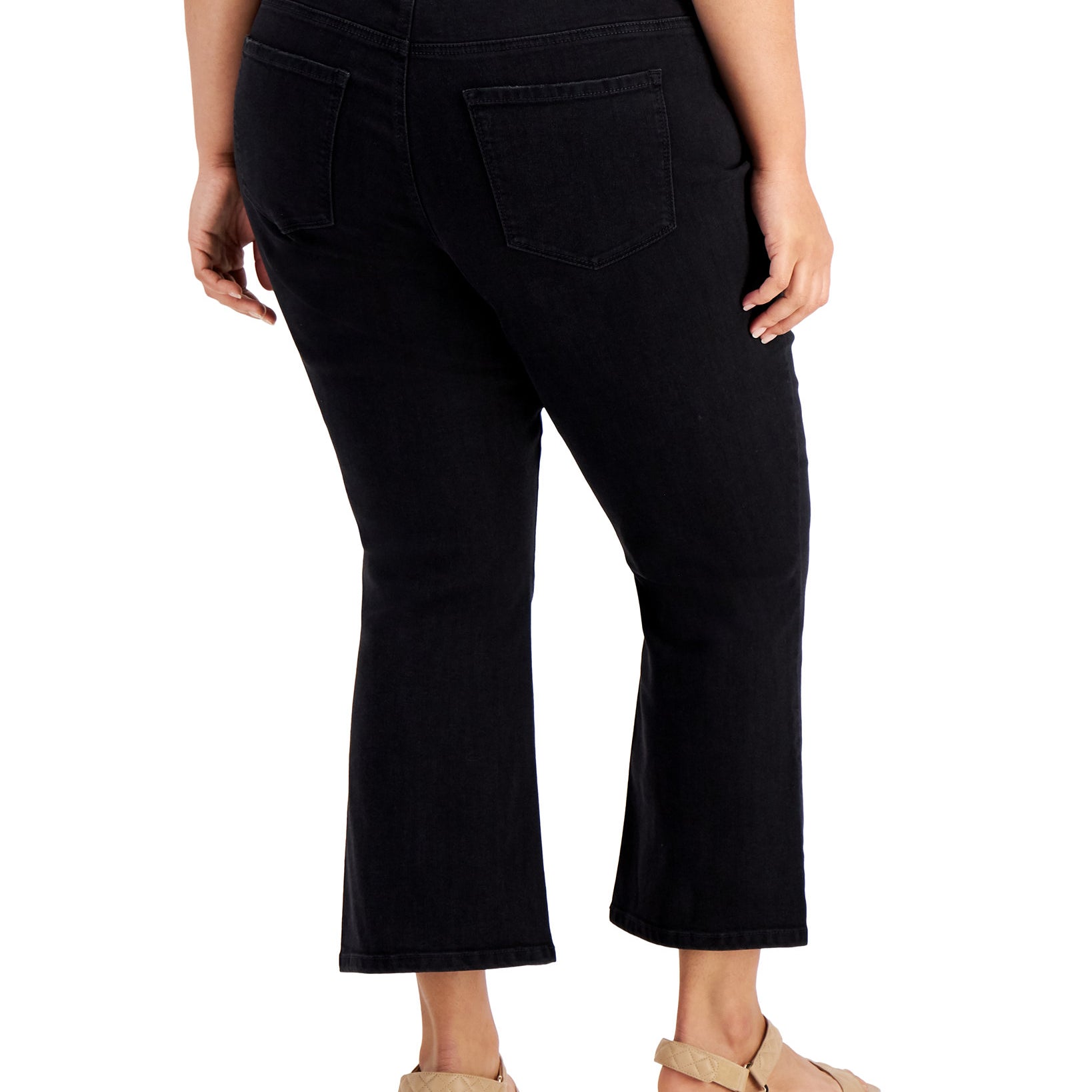 Style & Co Women Plus Kick Crop Jeans
