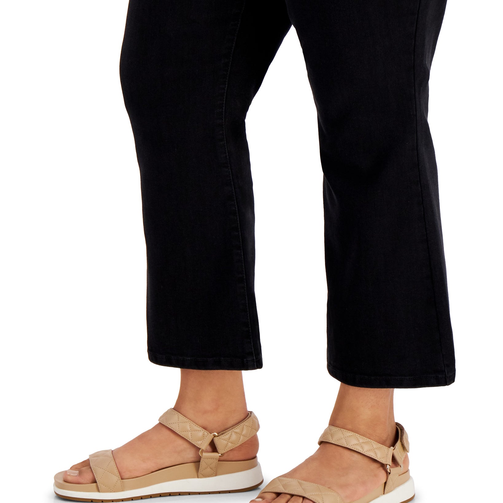 Style & Co Women Plus Kick Crop Jeans