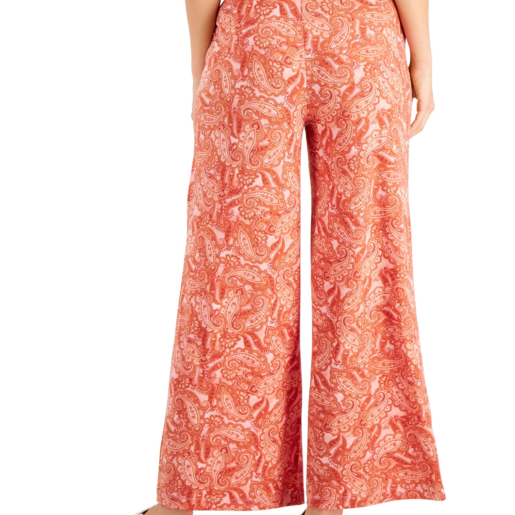 Willow Drive Women Printed Wide Leg Pull On Pants