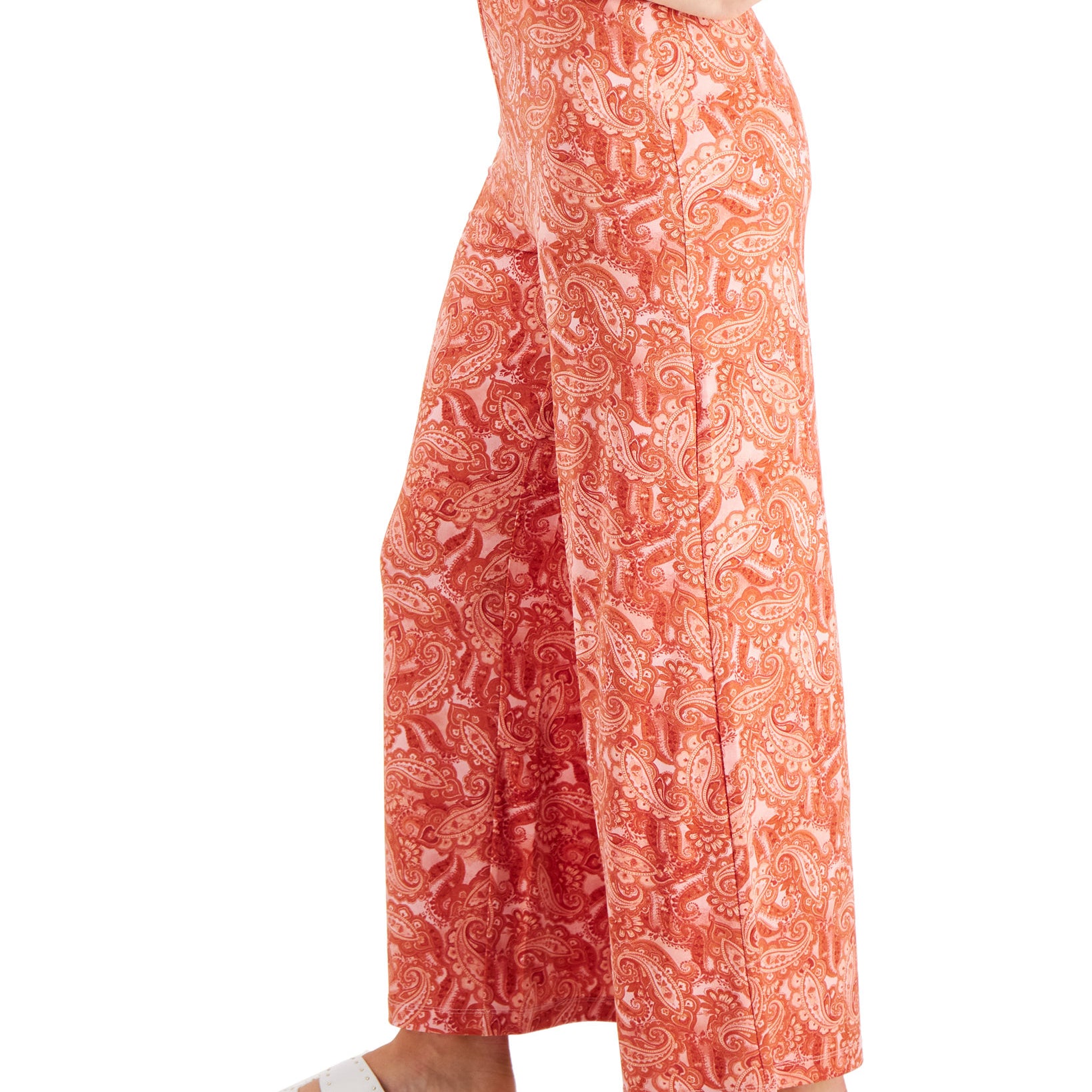 Willow Drive Women Printed Wide Leg Pull On Pants