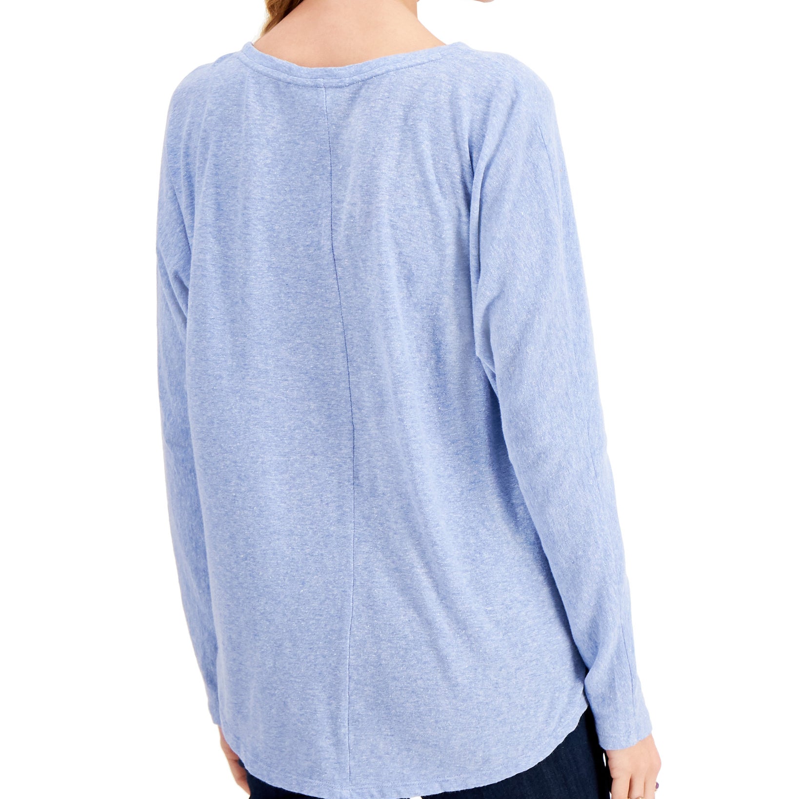 Style & Co Women Long Sleeve Dolman Top