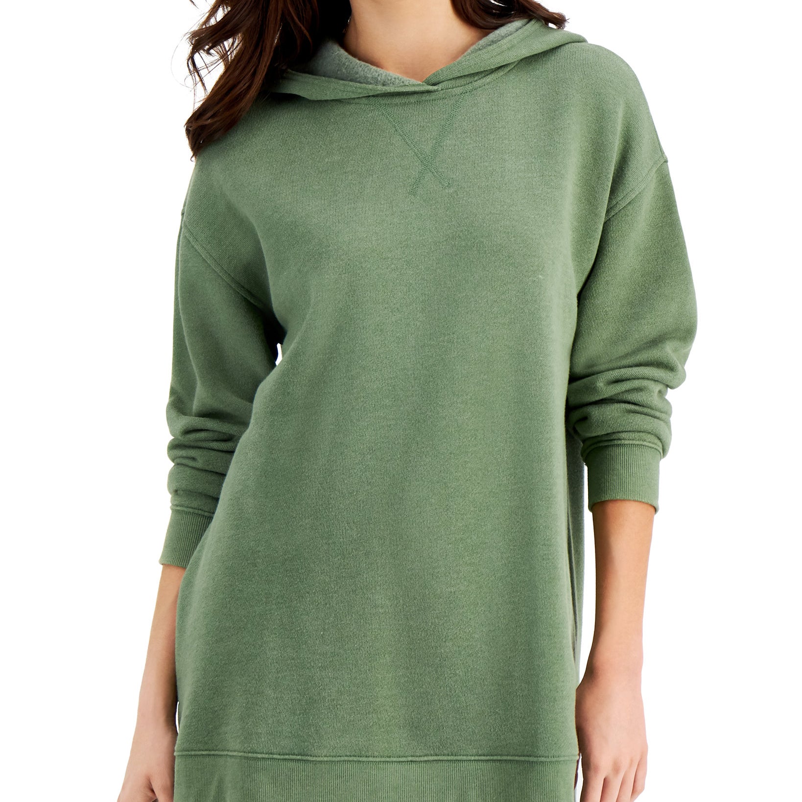 Style & Co Women Hoodie Sweatshirt Vine Green