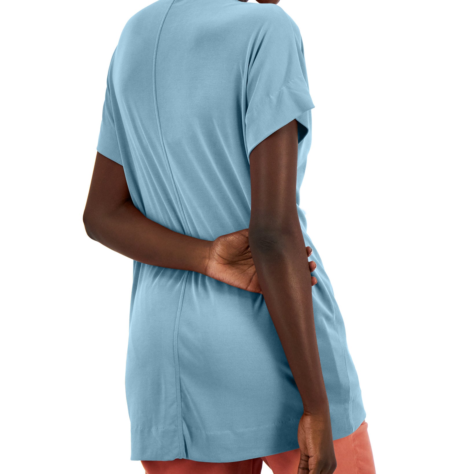 Alfani Women V Neck Exposed Seam Top