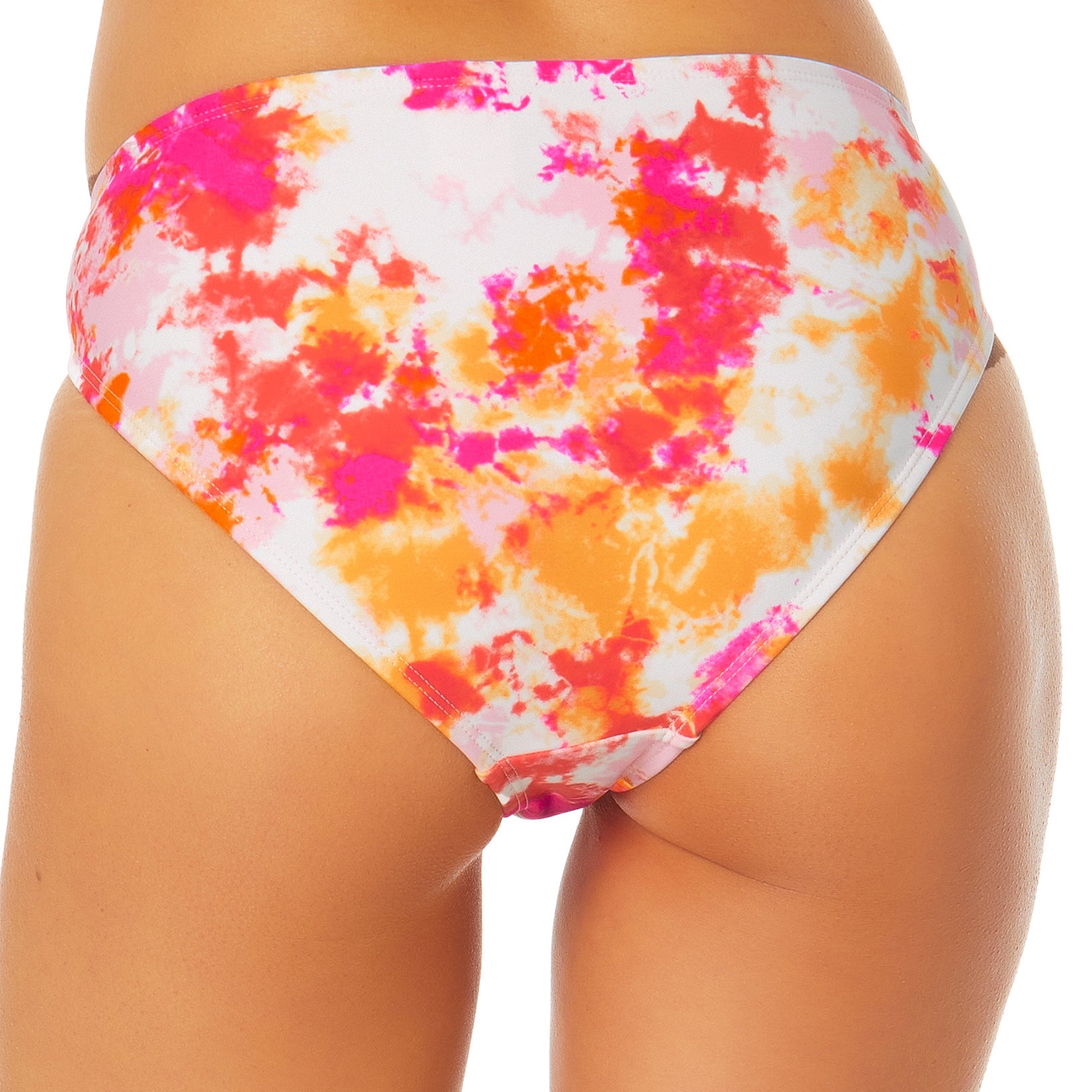 California Waves Women Tie Dyed Hipster Bikini Bottoms
