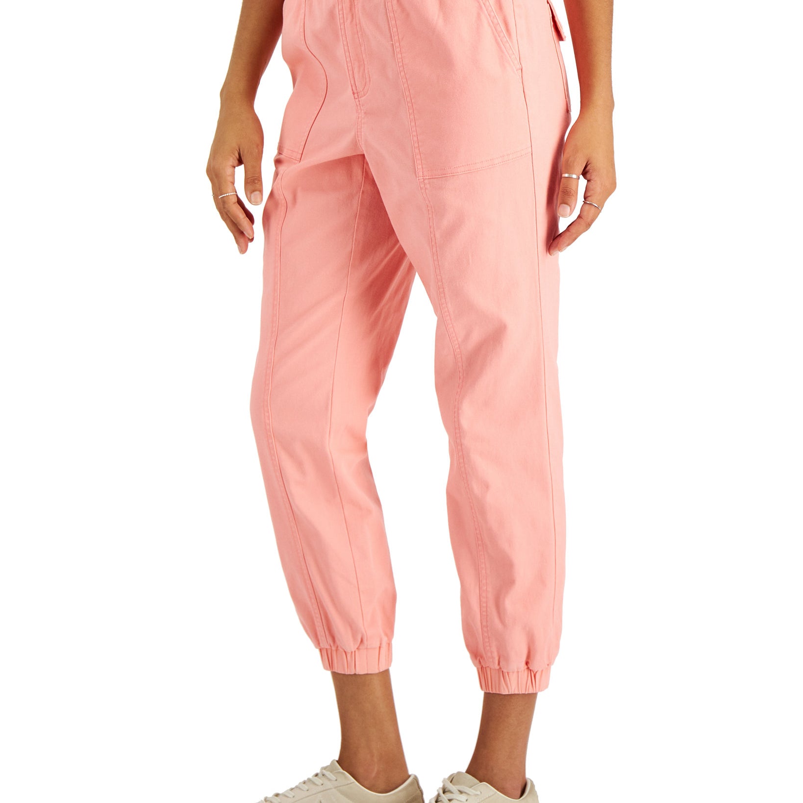 Style & Co Women Cropped Cotton Utility Pants
