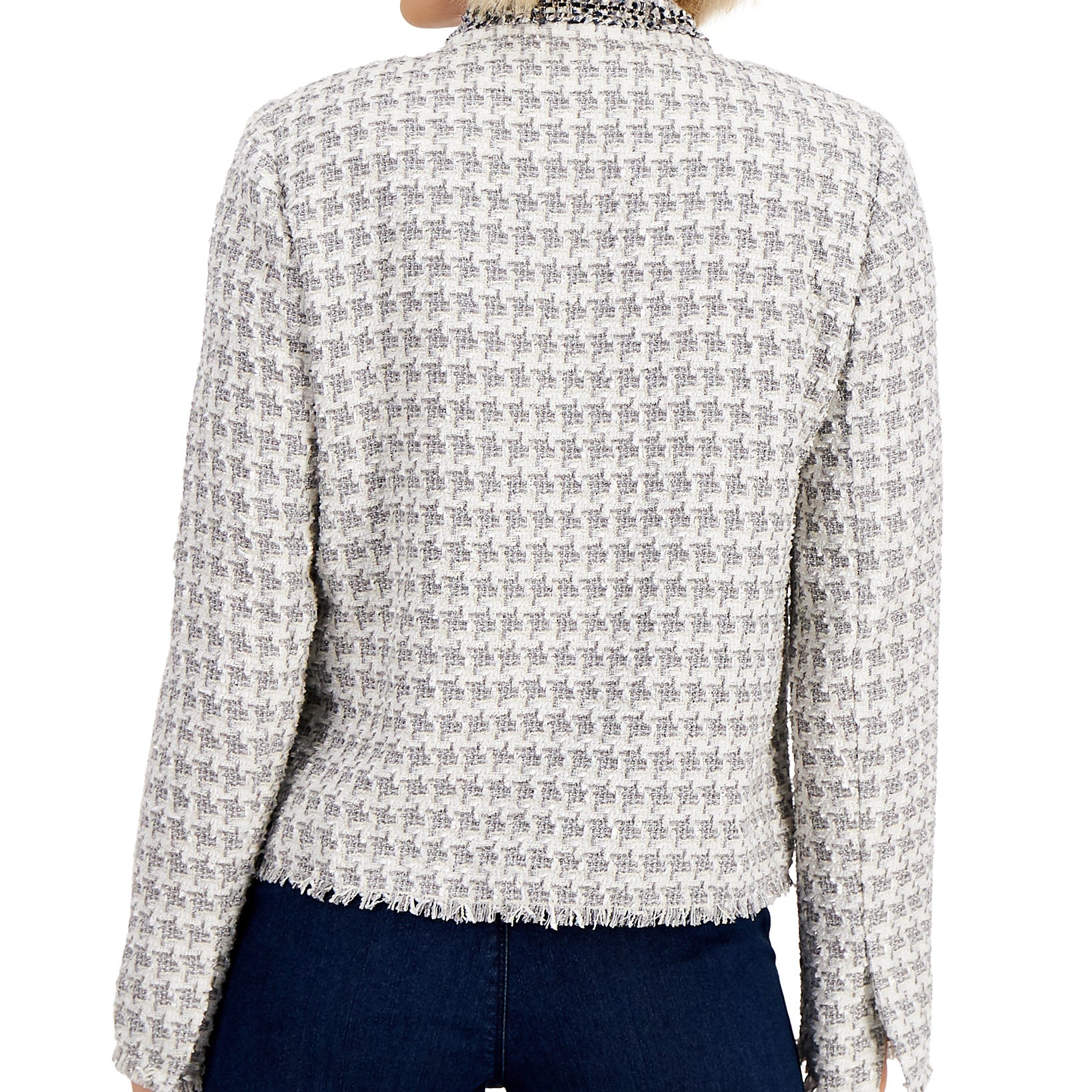 Charter Club Women Tweed Jacket