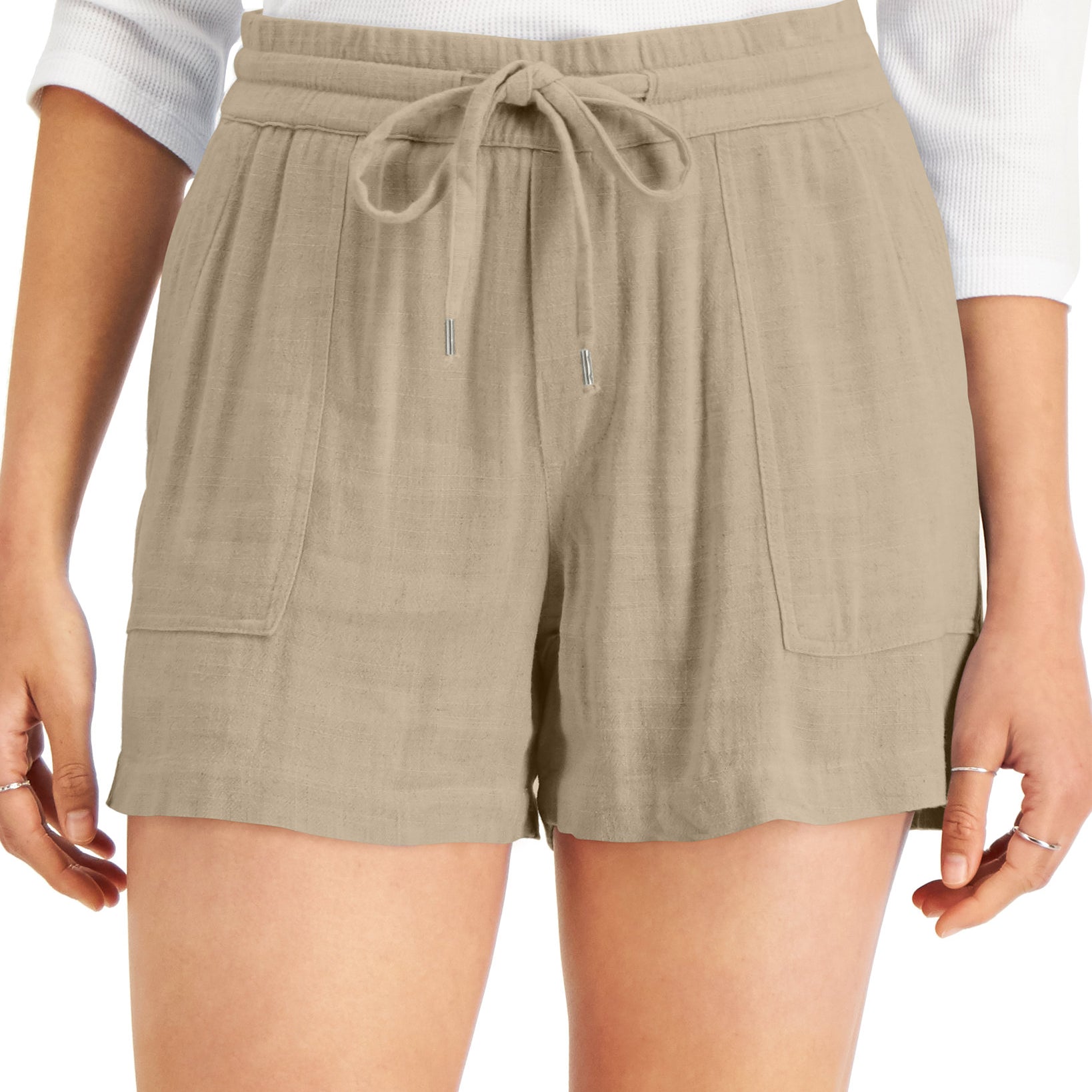 Style & Co Women Petite Pull On Shorts