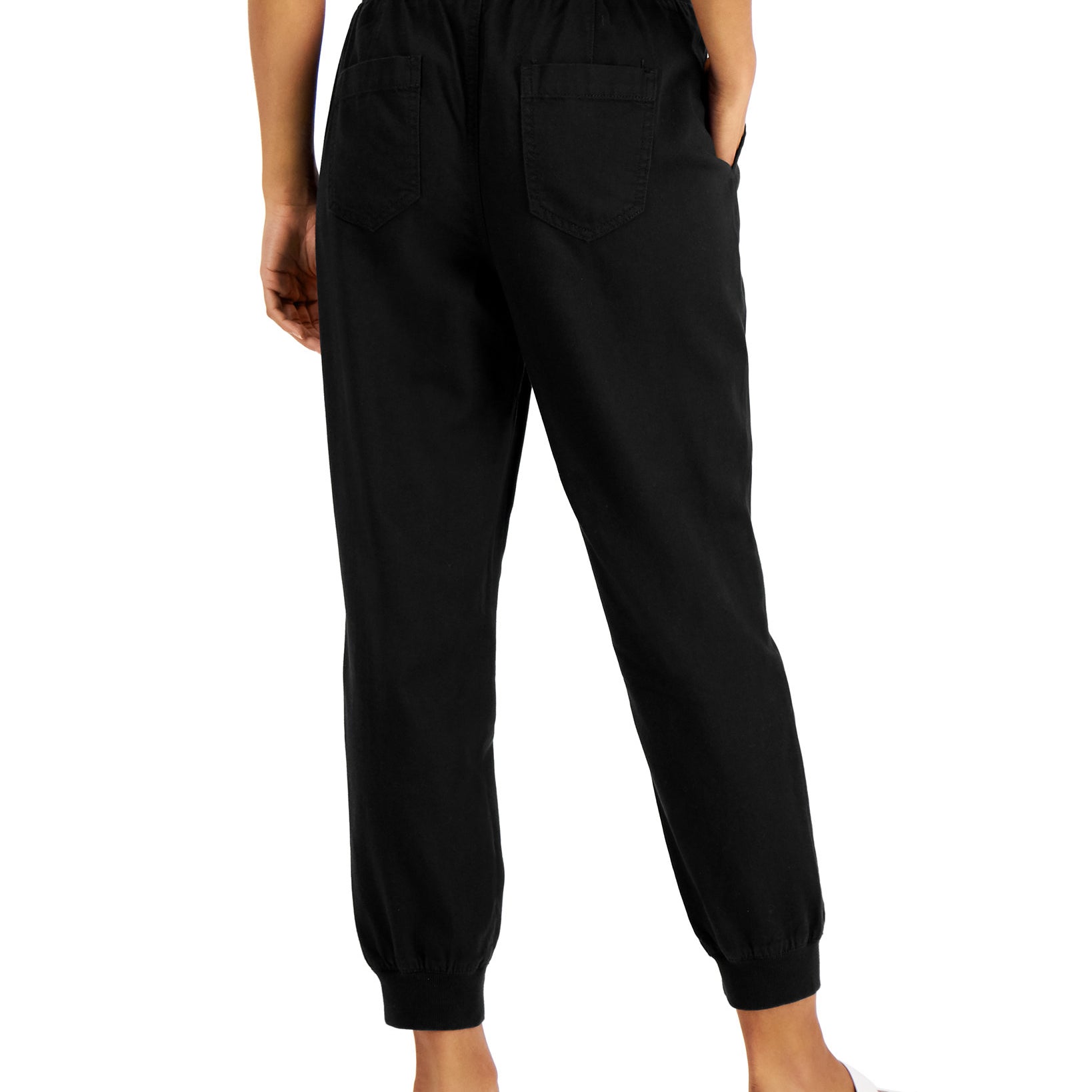 Style & Co Women Petite Crepe Jogger Pants