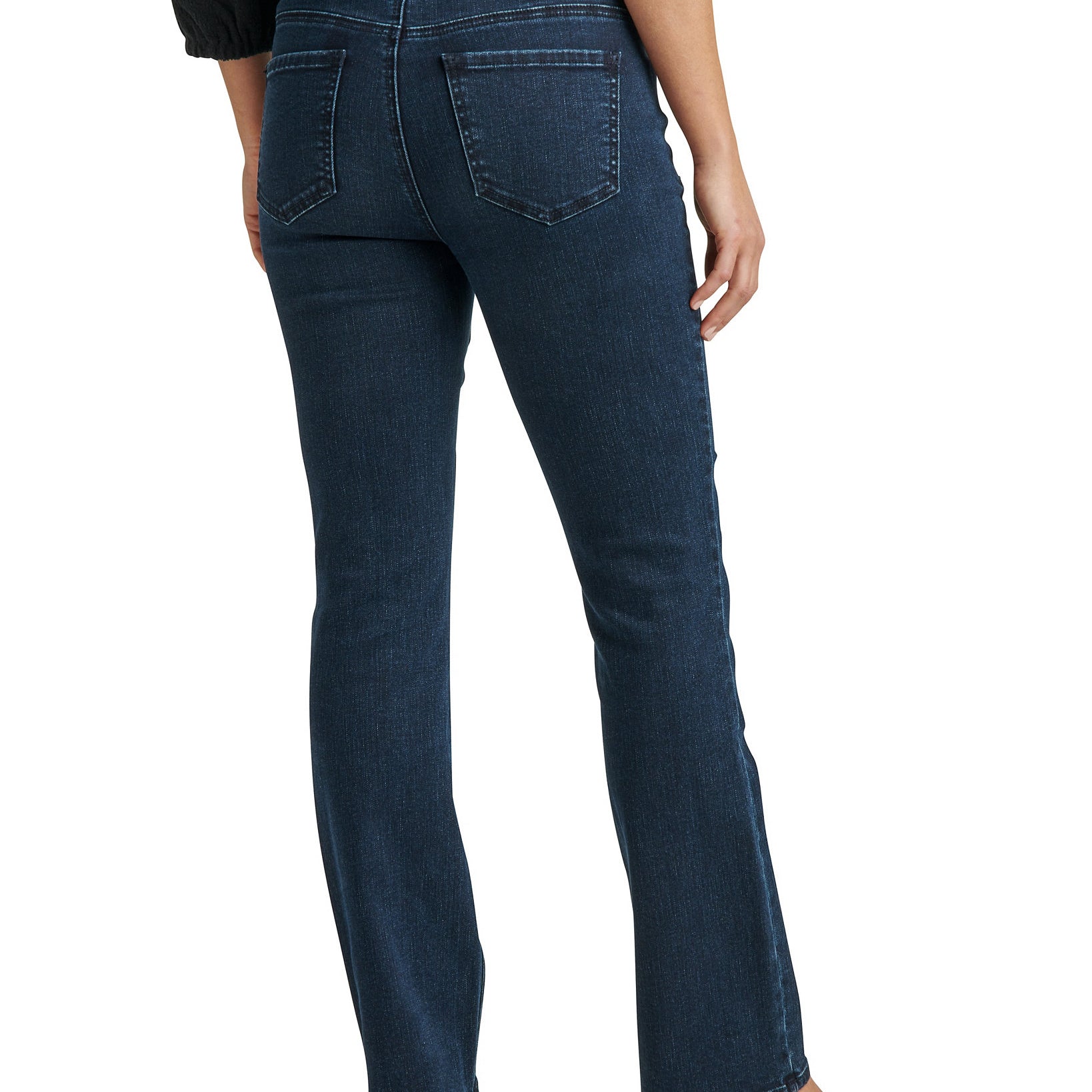 JAG Womens Petite Eloise Boot Mid Rise Jeans