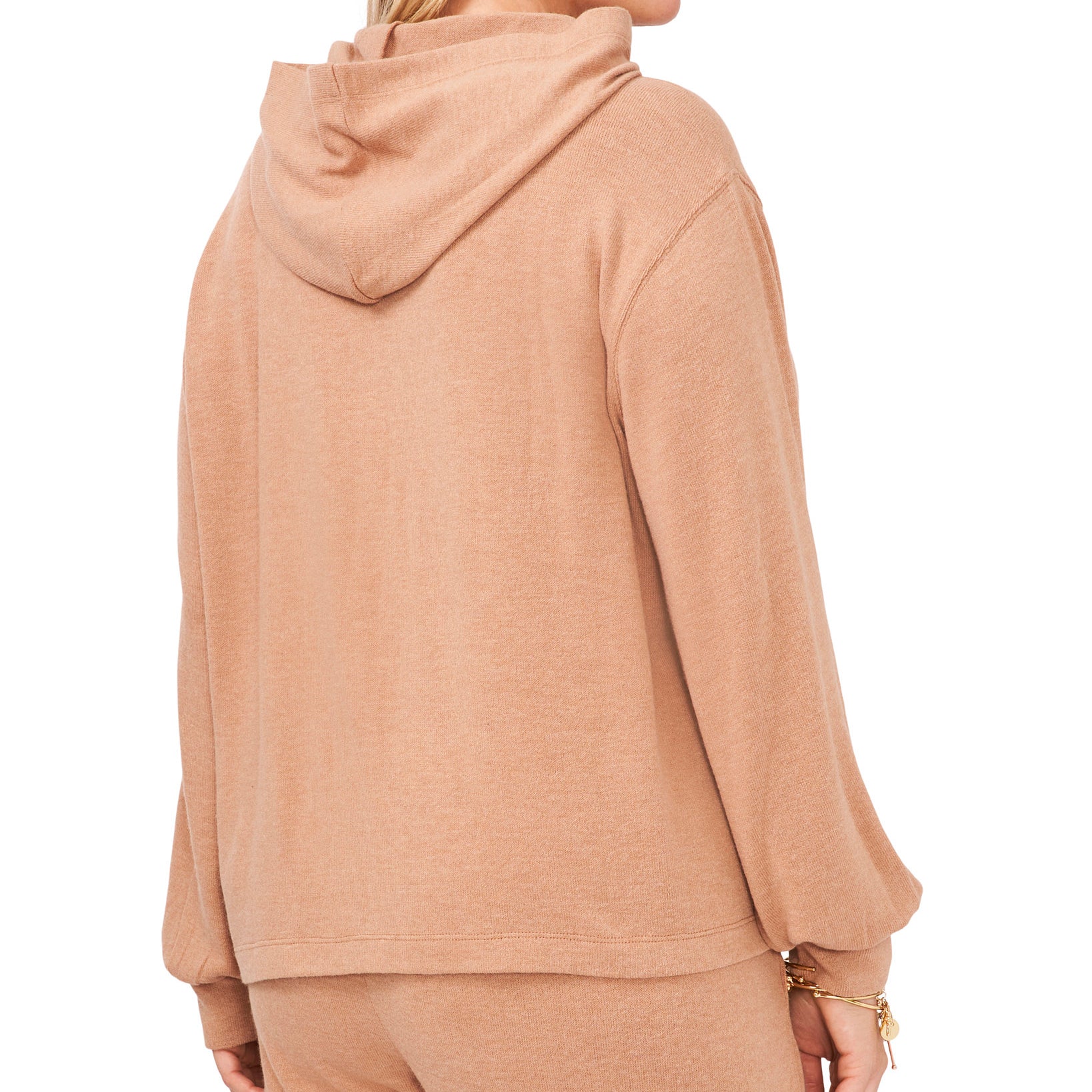 1.STATE Women Plus Petite Trendy Cozy Hoodie Top