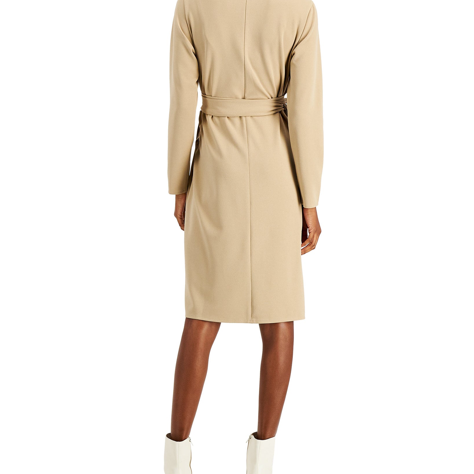 Alfani Women Petite Belted Wrap Dress