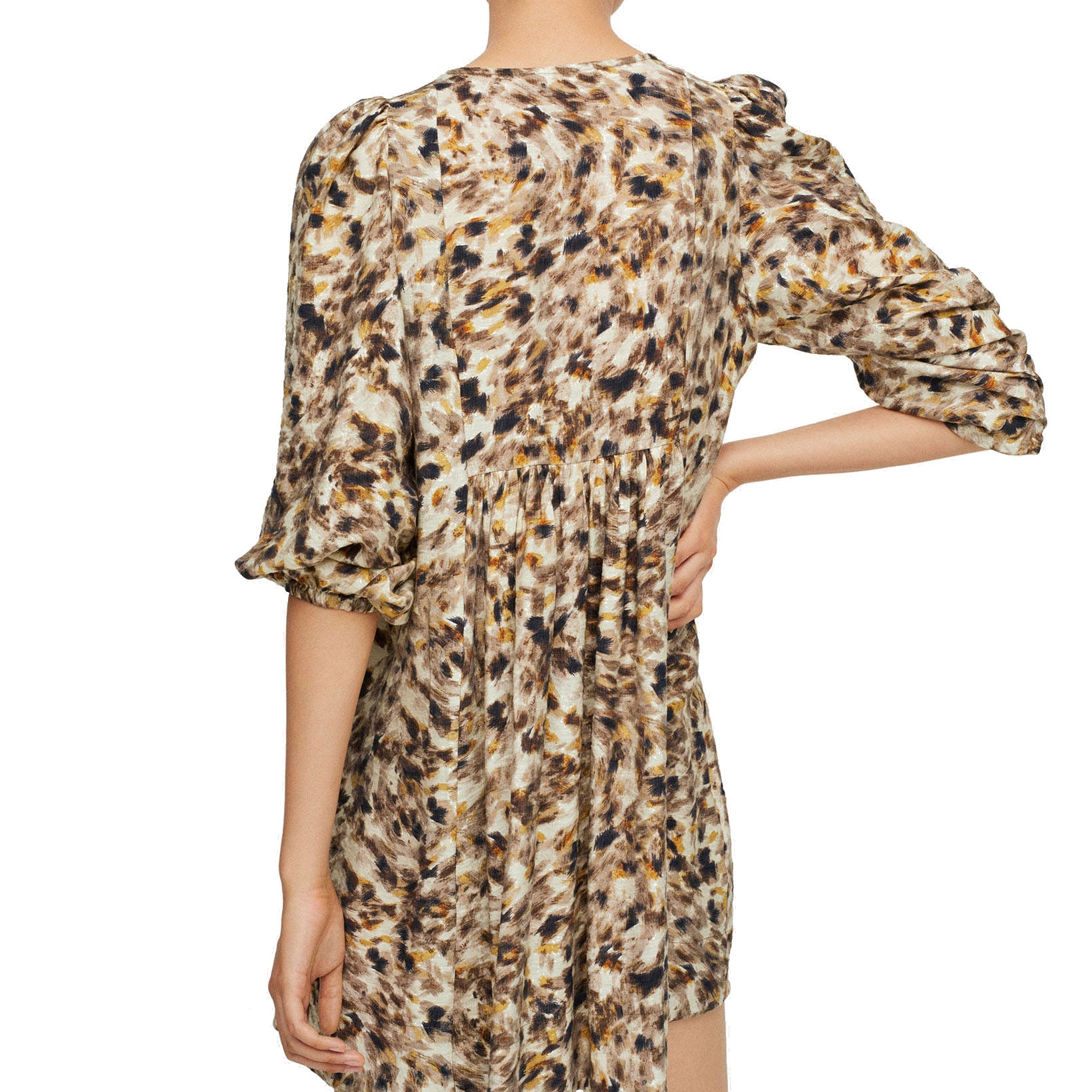 MANGO Women Printed Short Dress
