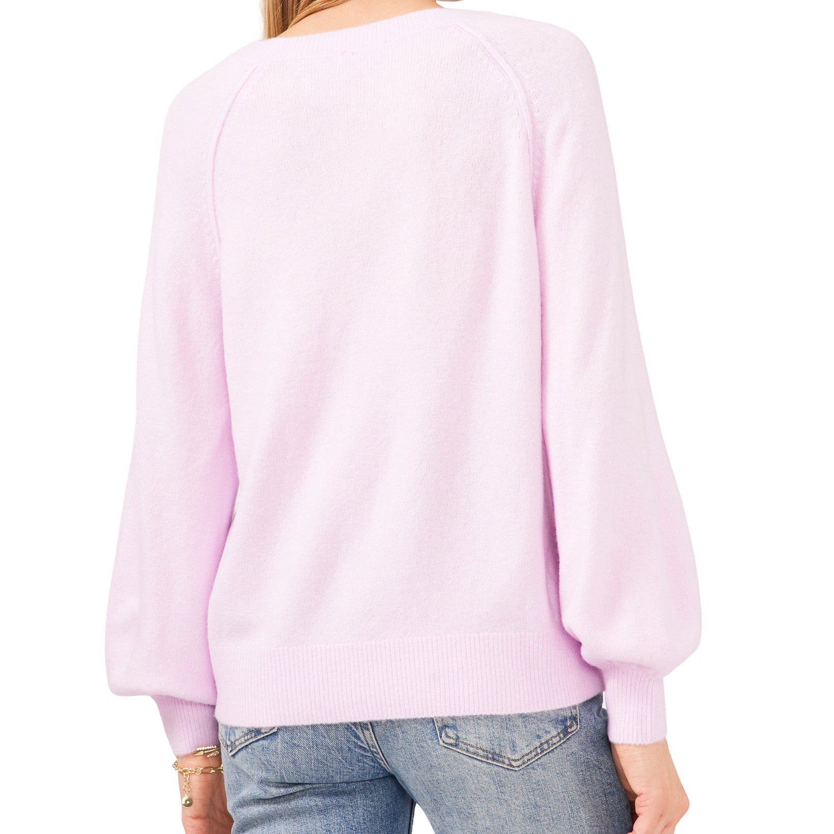 Sam & Jess Women Bubble Sleeve Sweater