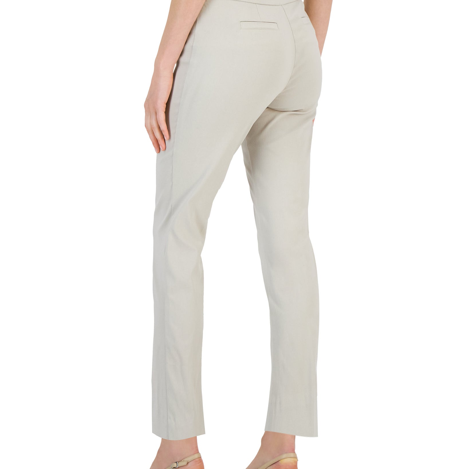 JM Collection Womens Petite Tummy Control Pull On Pants