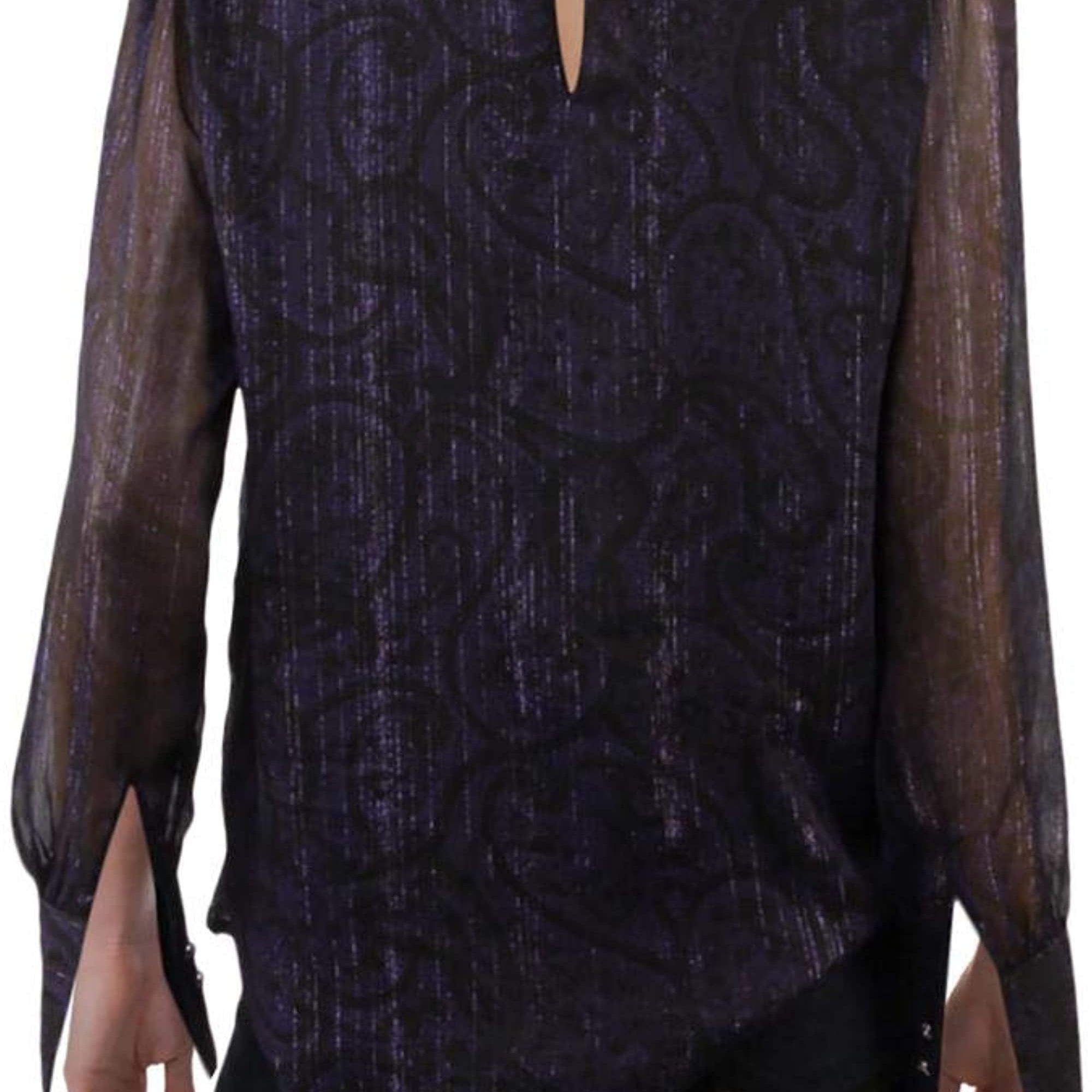 MICHAEL Michael Kors Women Tie Neck Blouse