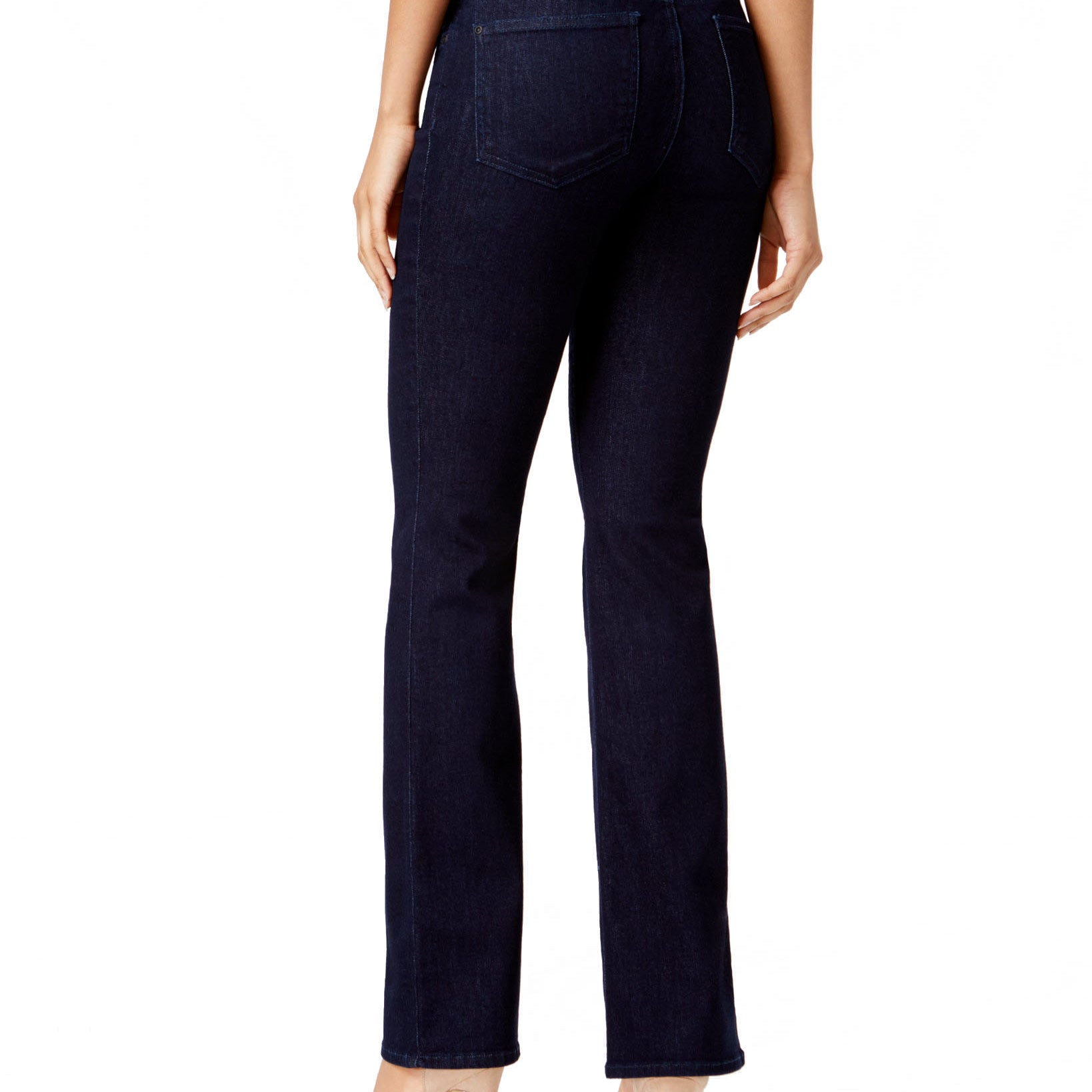 NYDJ Womens Barbara Tummy Control Bootcut Jeans