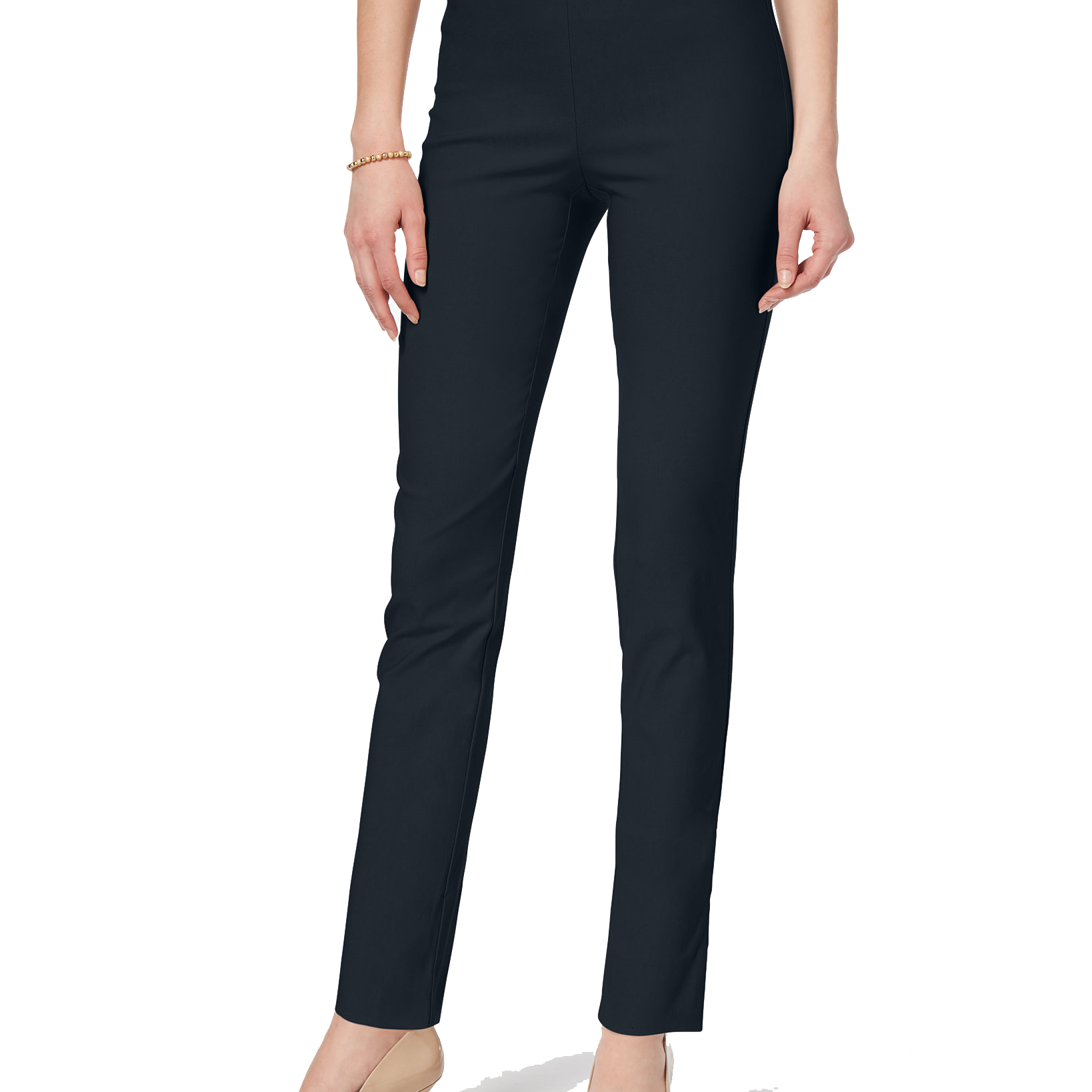 Charter Club Women Chelsea Tummy Control Skinny Leg Ankle Pants Deepest Navy